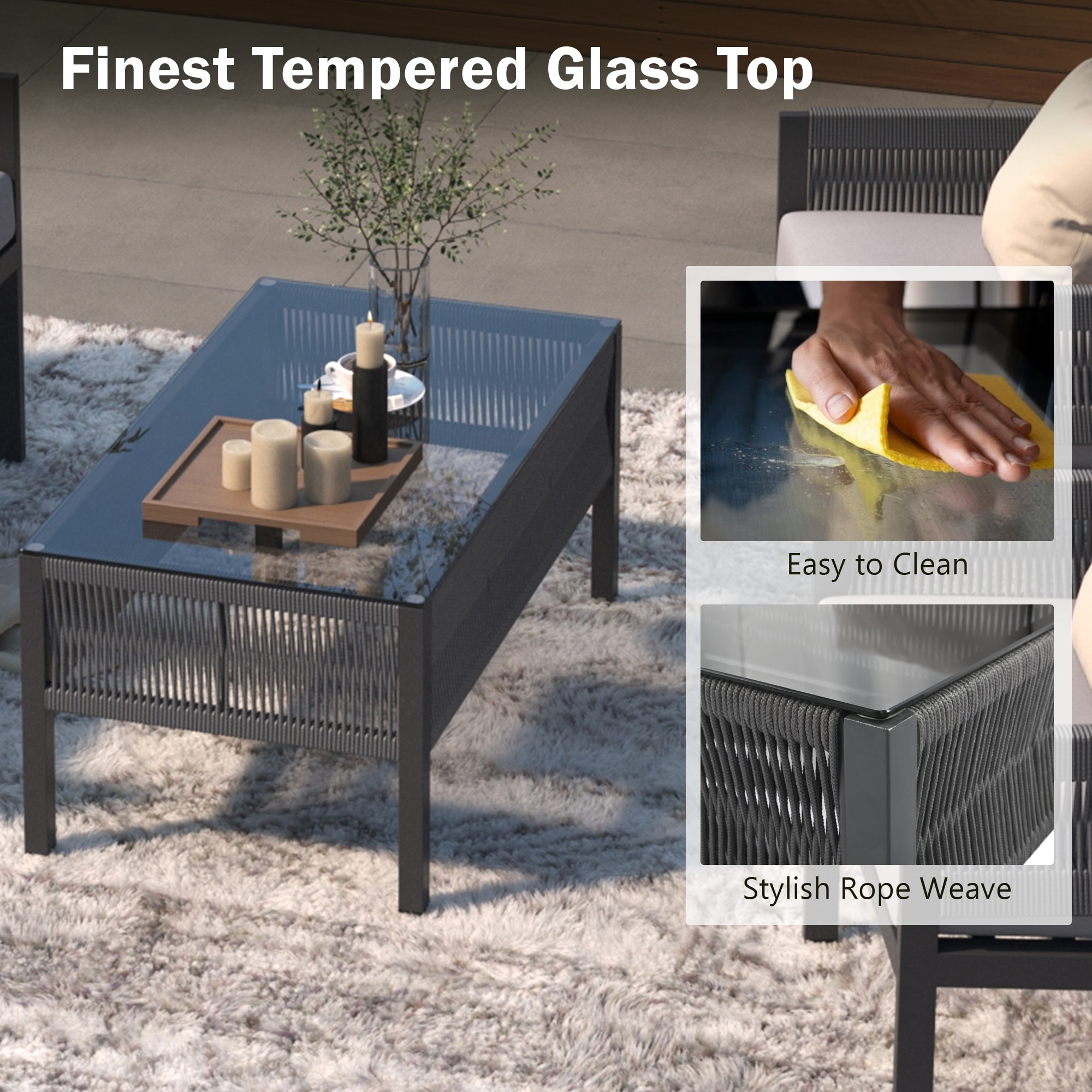 ModernLuxe L-SK000003AAG Patio-Conversation-Sets - View #5