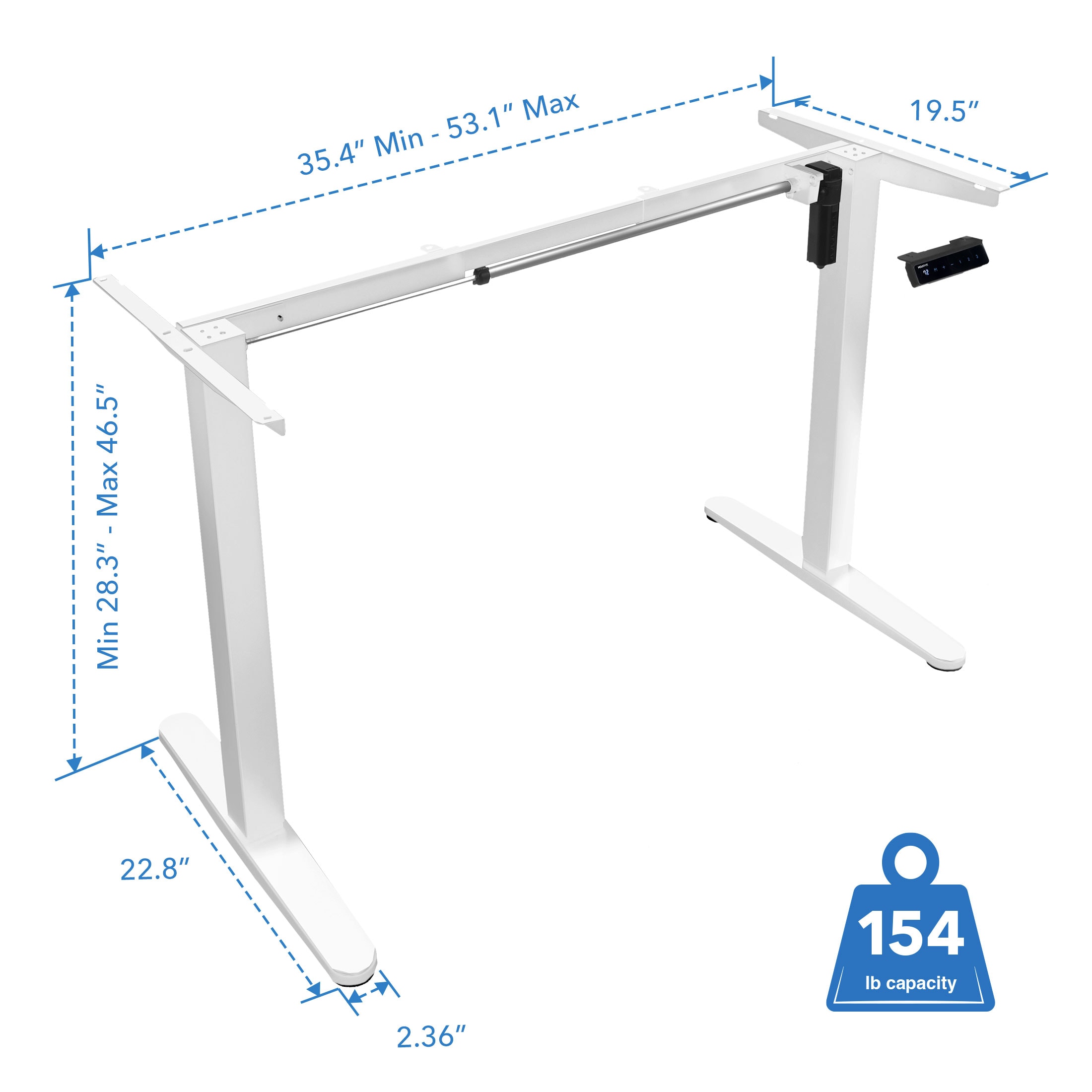 Mount-It! MI-8033W desks - View #9