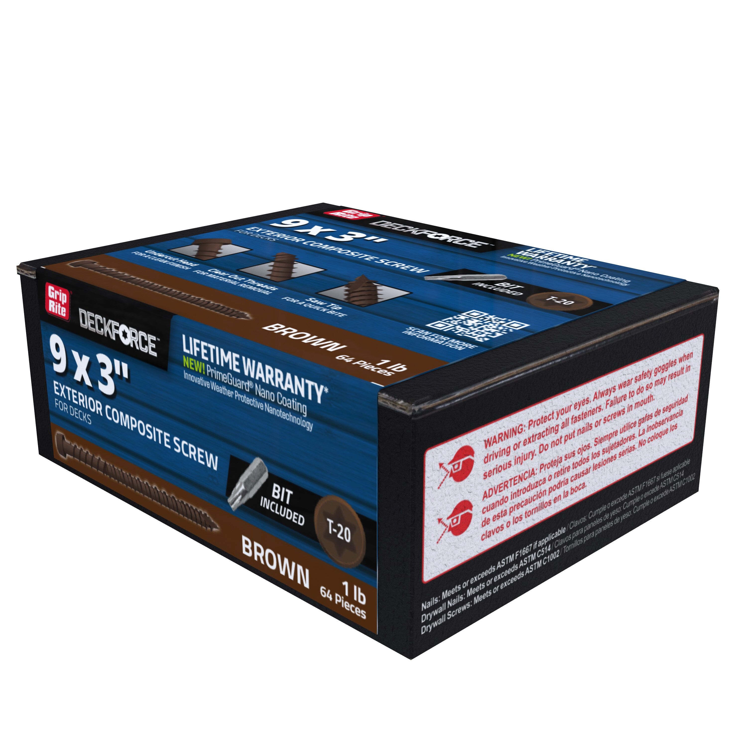 DeckForce by Grip Rite GRDFCS3ACA1 Deck-Screws - View #7