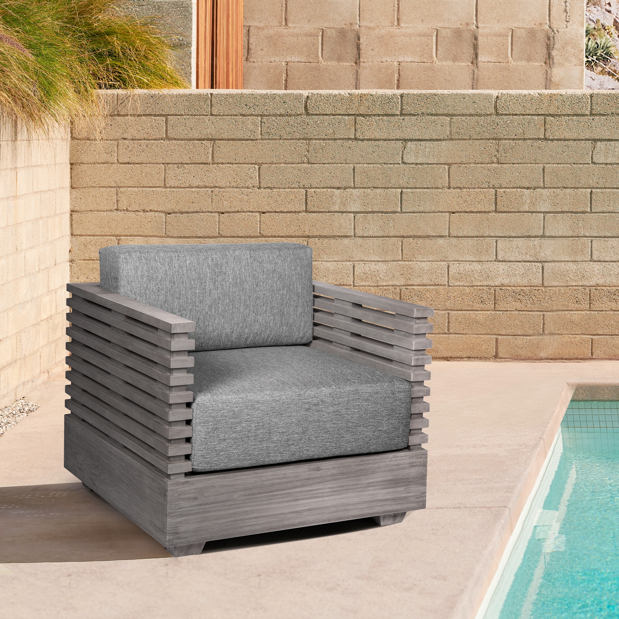 Armen Living LCVICHEUCGRY Patio-Chairs - View #11