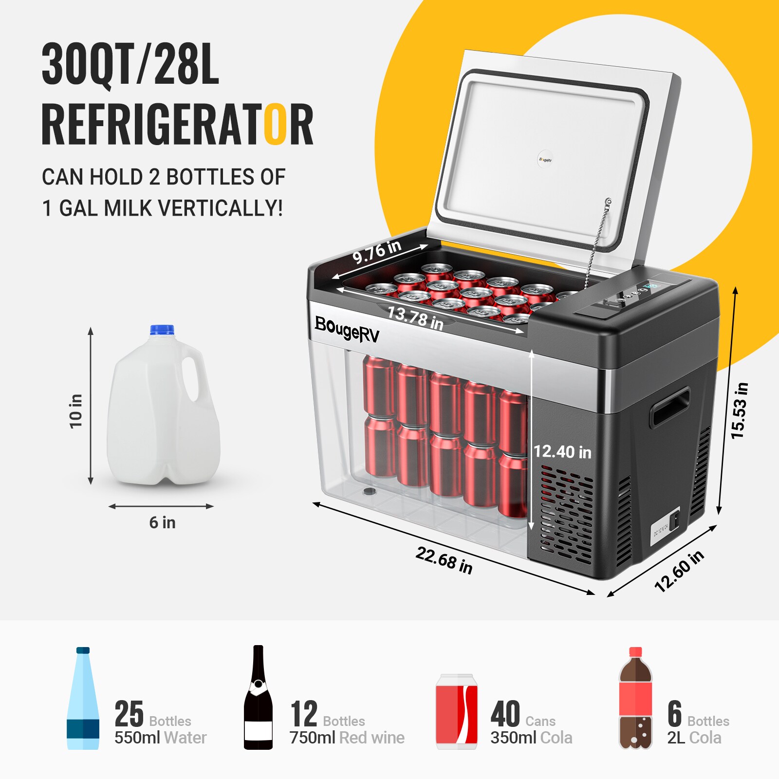 BougeRV LS02804 Portable-Coolers - View #3