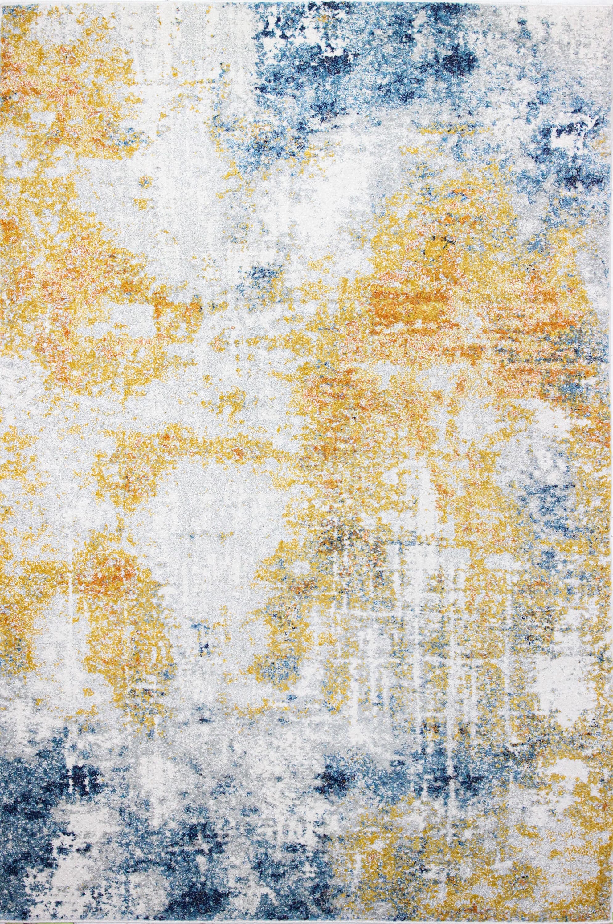 Bashian 649652300559 9 x 12 (ft) Polypropylene Multi Rectangular Indoor Abstract Mid-Century Modern Area rug