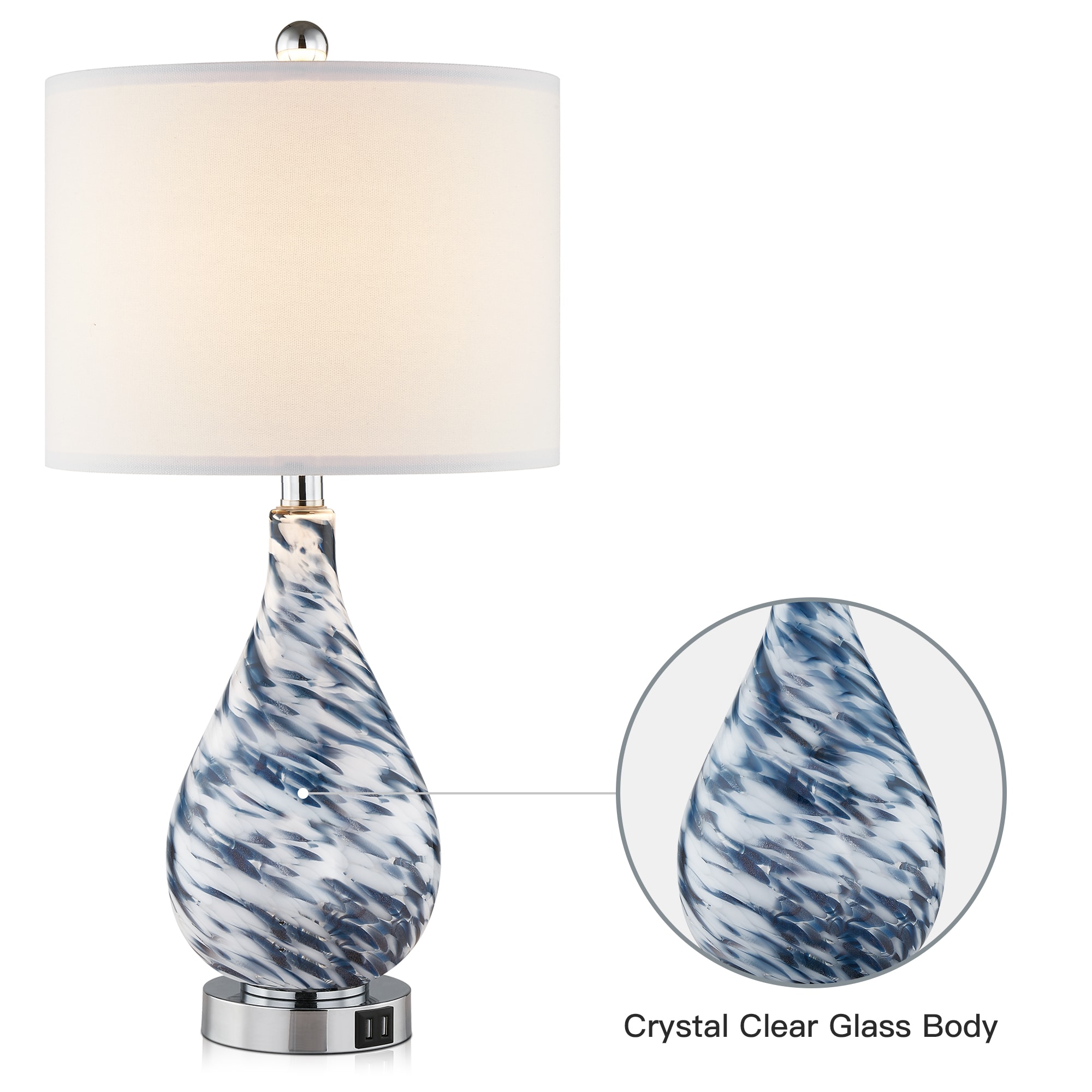 UrFurnishings TD-136 Table-Lamps - View #8