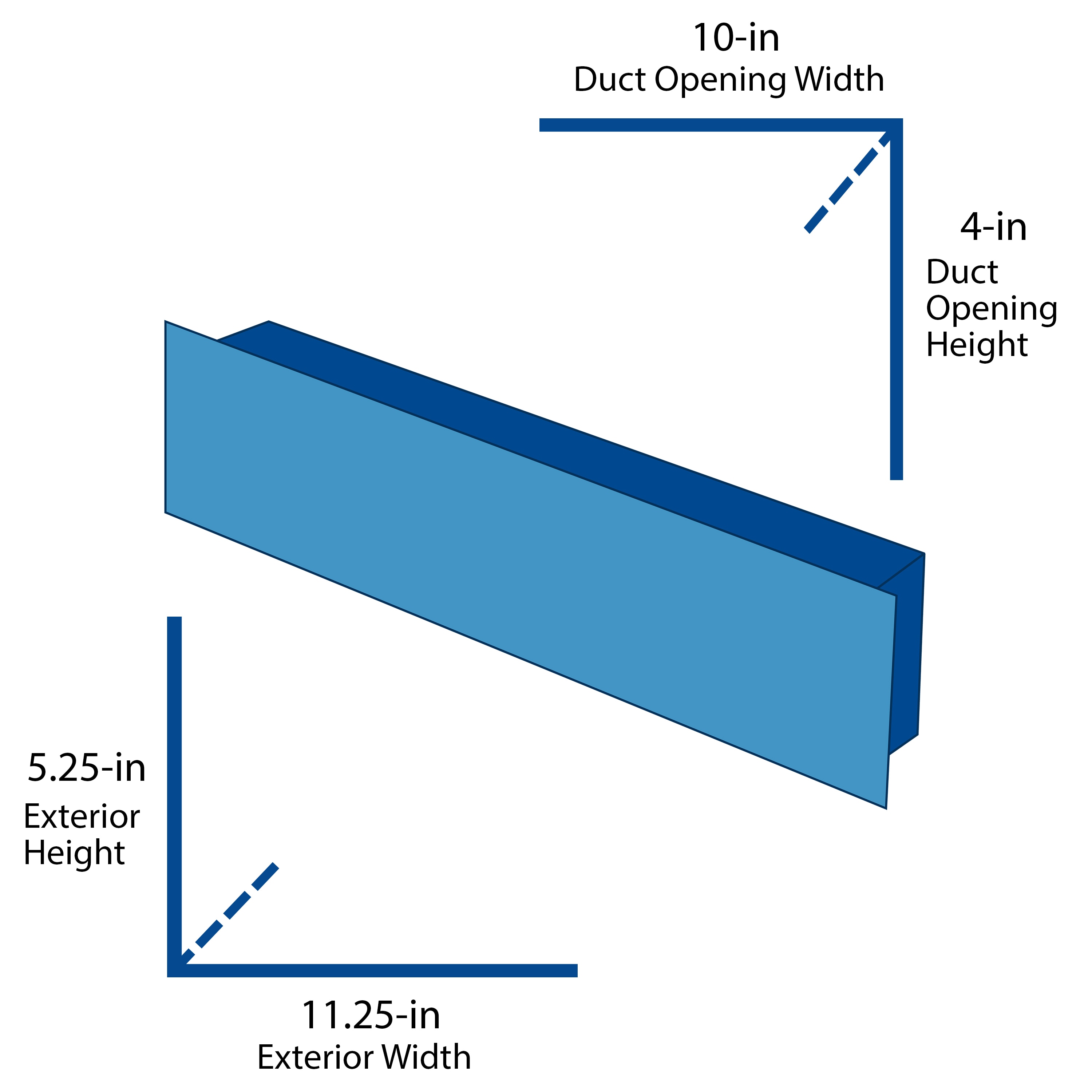 Accord Ventilation 2221004WH Sidewall-Ceiling-Registers - View #4