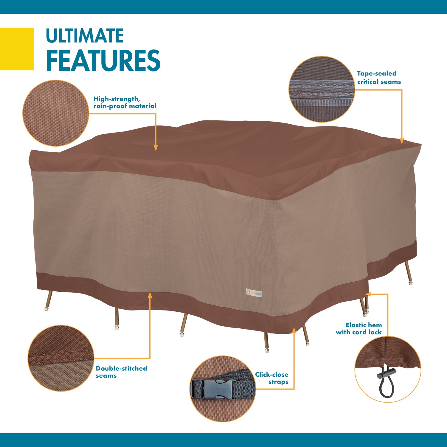 Duck Covers UTS09292 Patio-Furniture-Covers - View #2