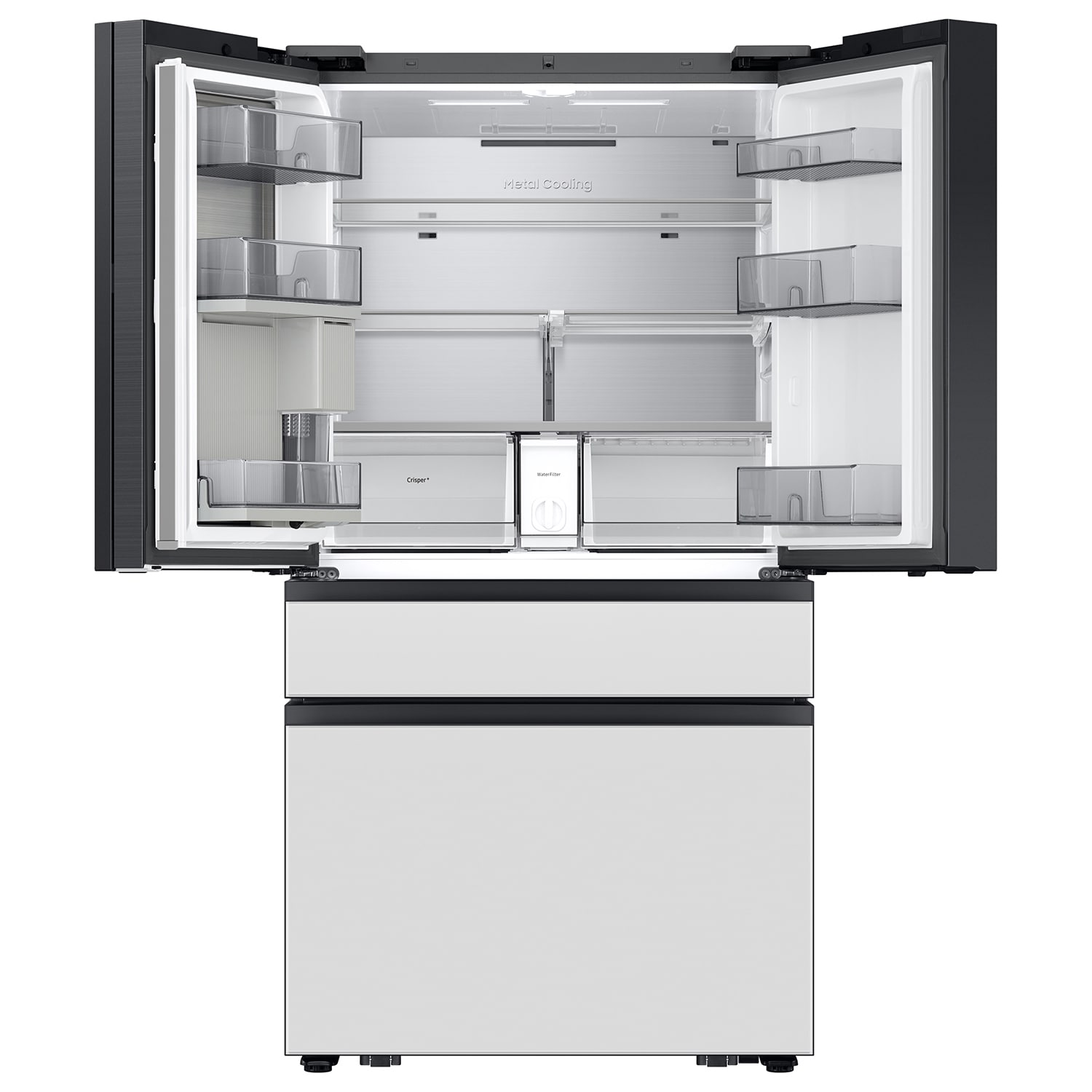 Samsung RF90F29AEW French-Door-Refrigerators - View #3