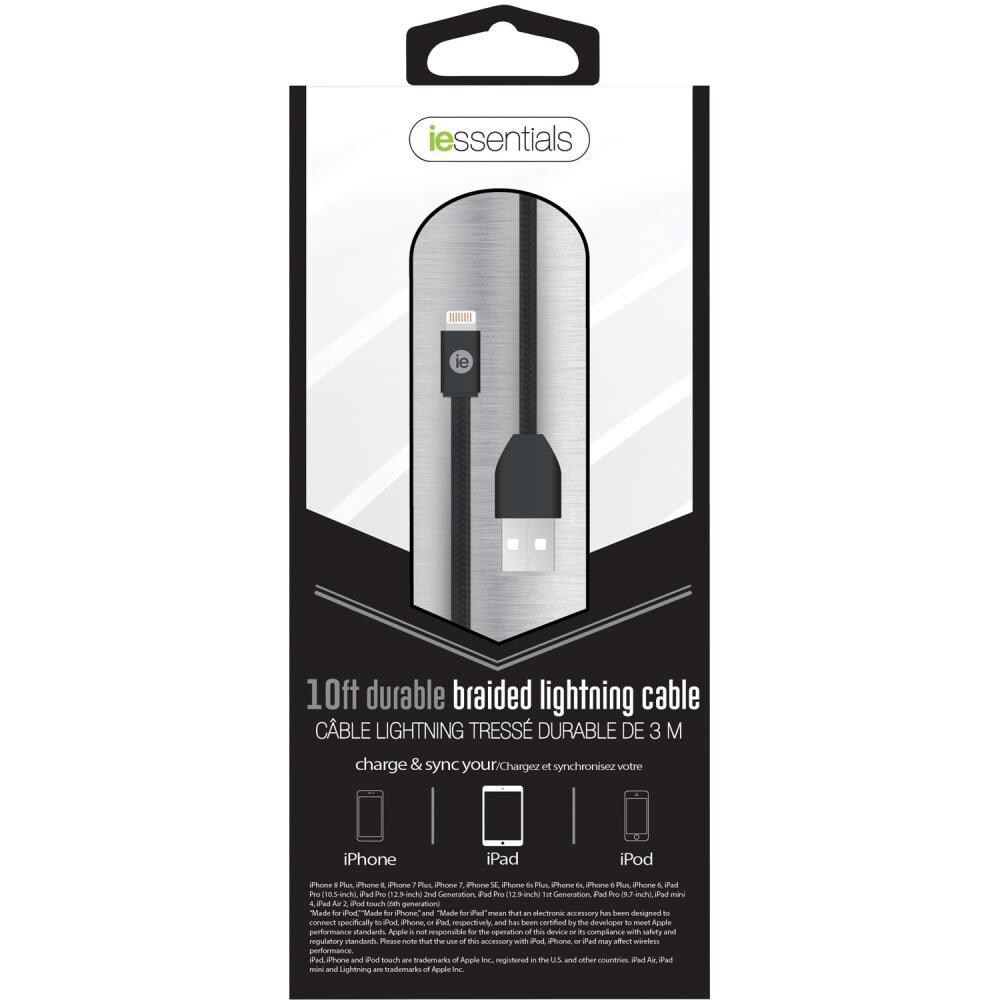 iEssentials IEN-BC10L-BK Usb-Cable - View #3