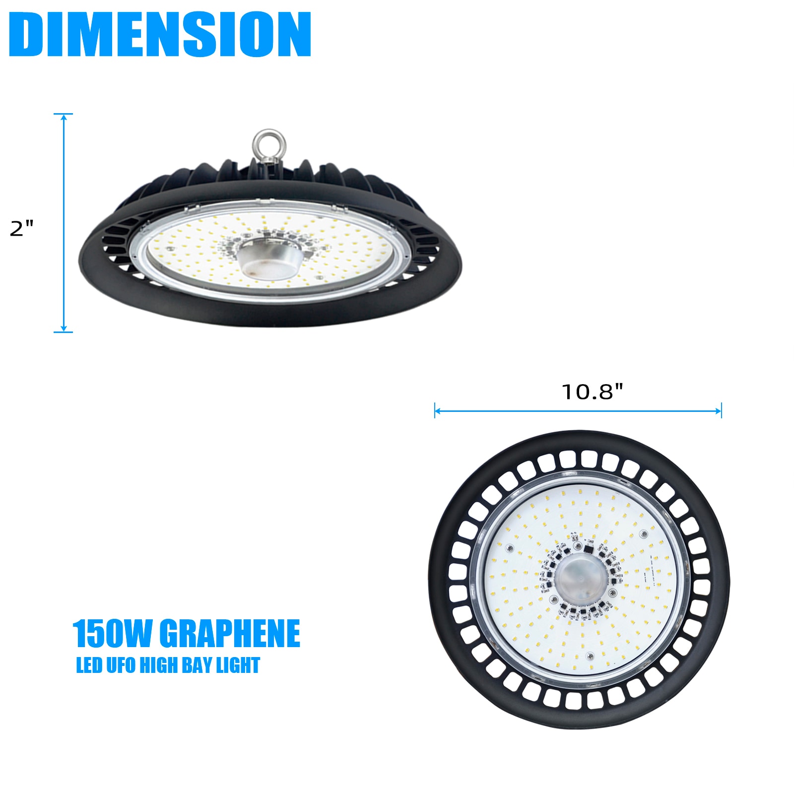 WYZM 3-Pack 11.2-in X 11.2-in 1-Light 21000-Lumen Adjustable-Lumen 5000 ...