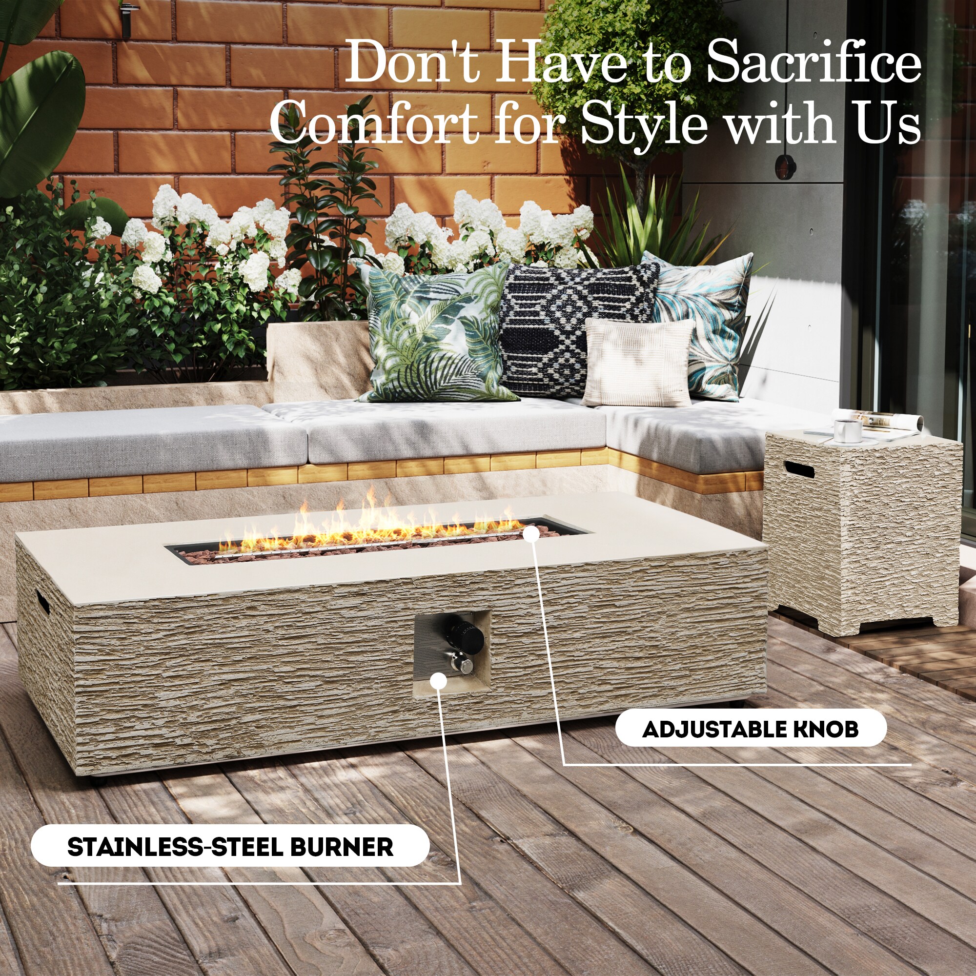 Patio Watcher LS-56MBE-HW Outdoor-Gas-Firepits - View #4