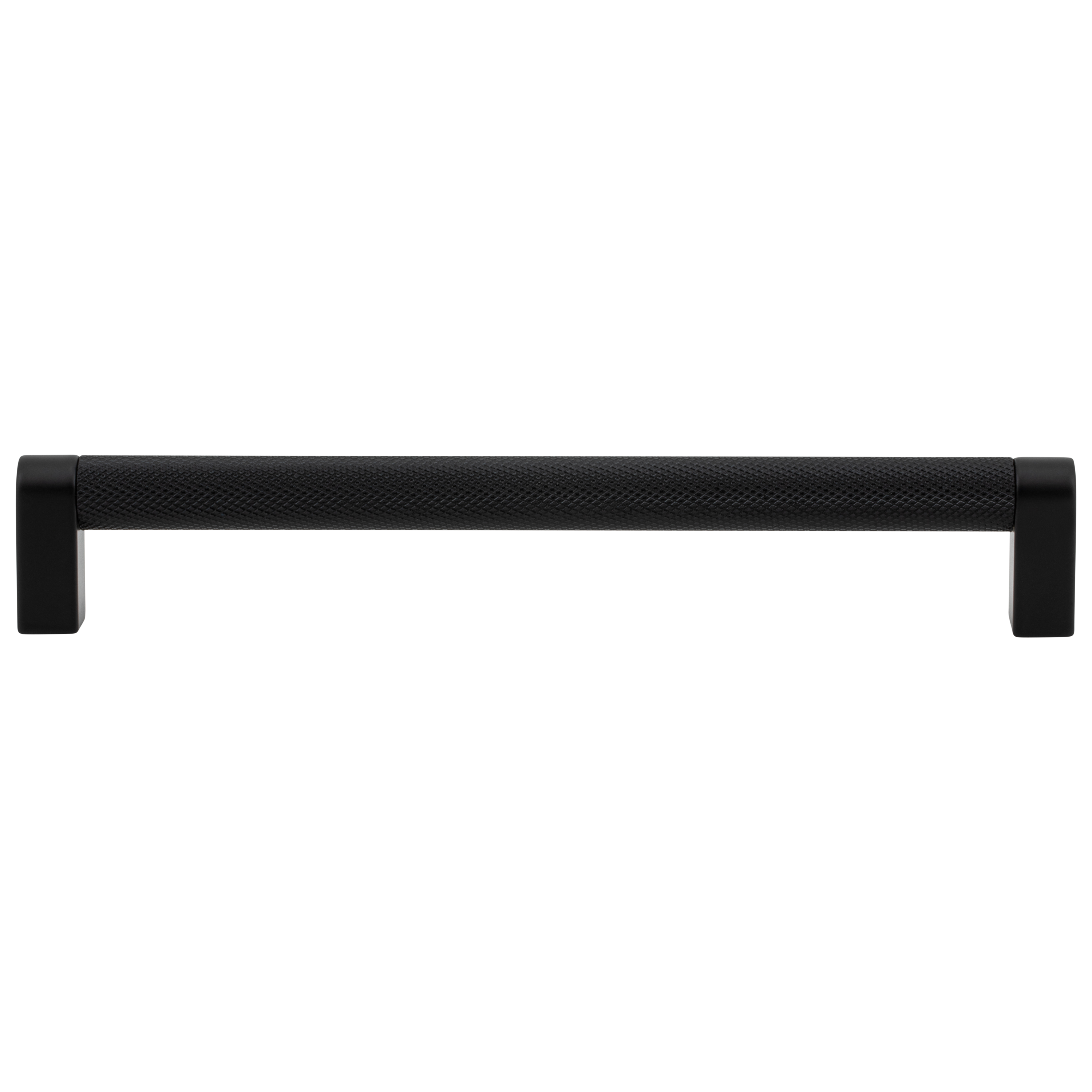 Villa Valentina VV10160MB Series No. 10, 6-5/16-in , 160mm Center to Center Matte Black Cylindrical Bar Drawer Pulls