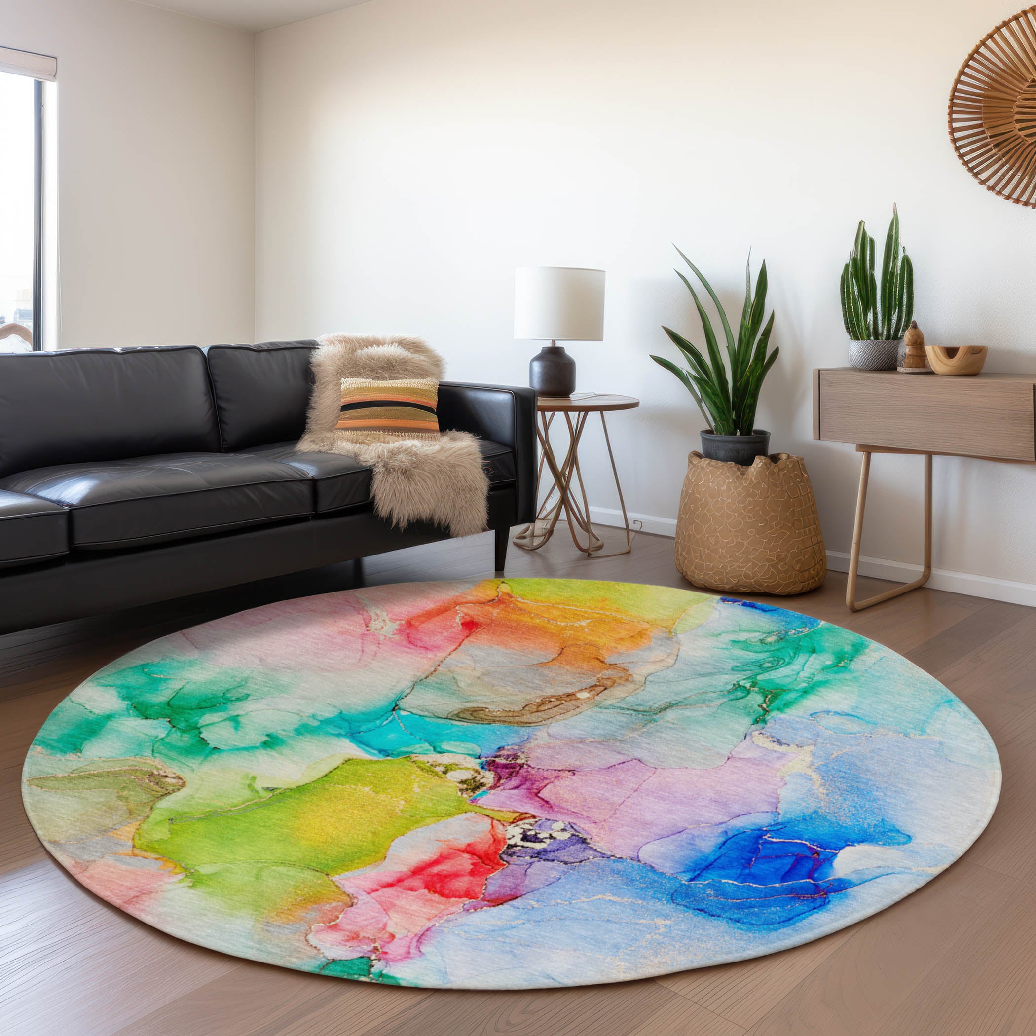Addison Rugs AMF553AL2X8 Mayfield AMF553AL 2 x 7 (ft) Loomed Polyester Aloe Rectangular Indoor Geometric Machine washable Area rug