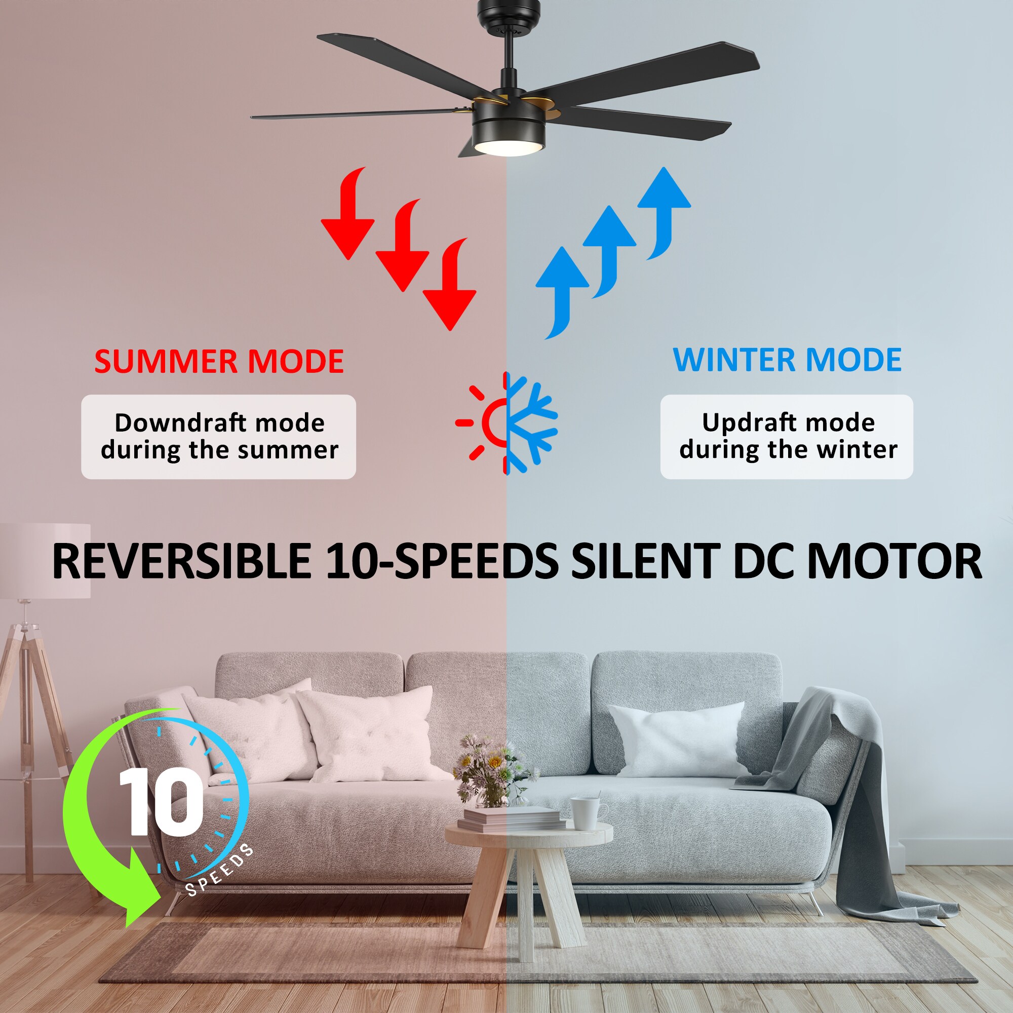 CARRO USA LS525E2-L11-B2-1G Ceiling-Fans - View #6
