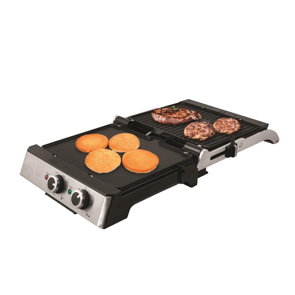 Kalorik Multi-Purpose Waffle, Grill & Sandwich Maker, Stainless Steel