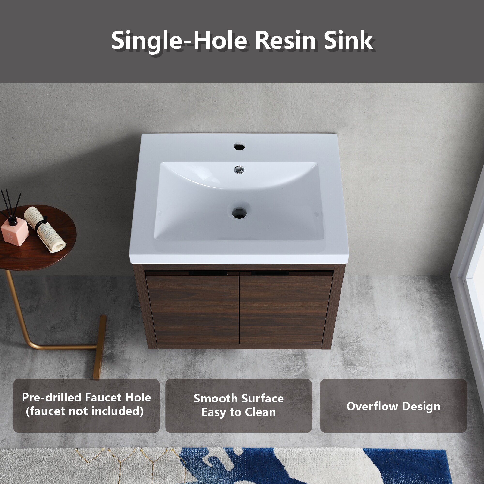 Forclover QNM-0924-CAW Bath-Vanity-Combo - View #5