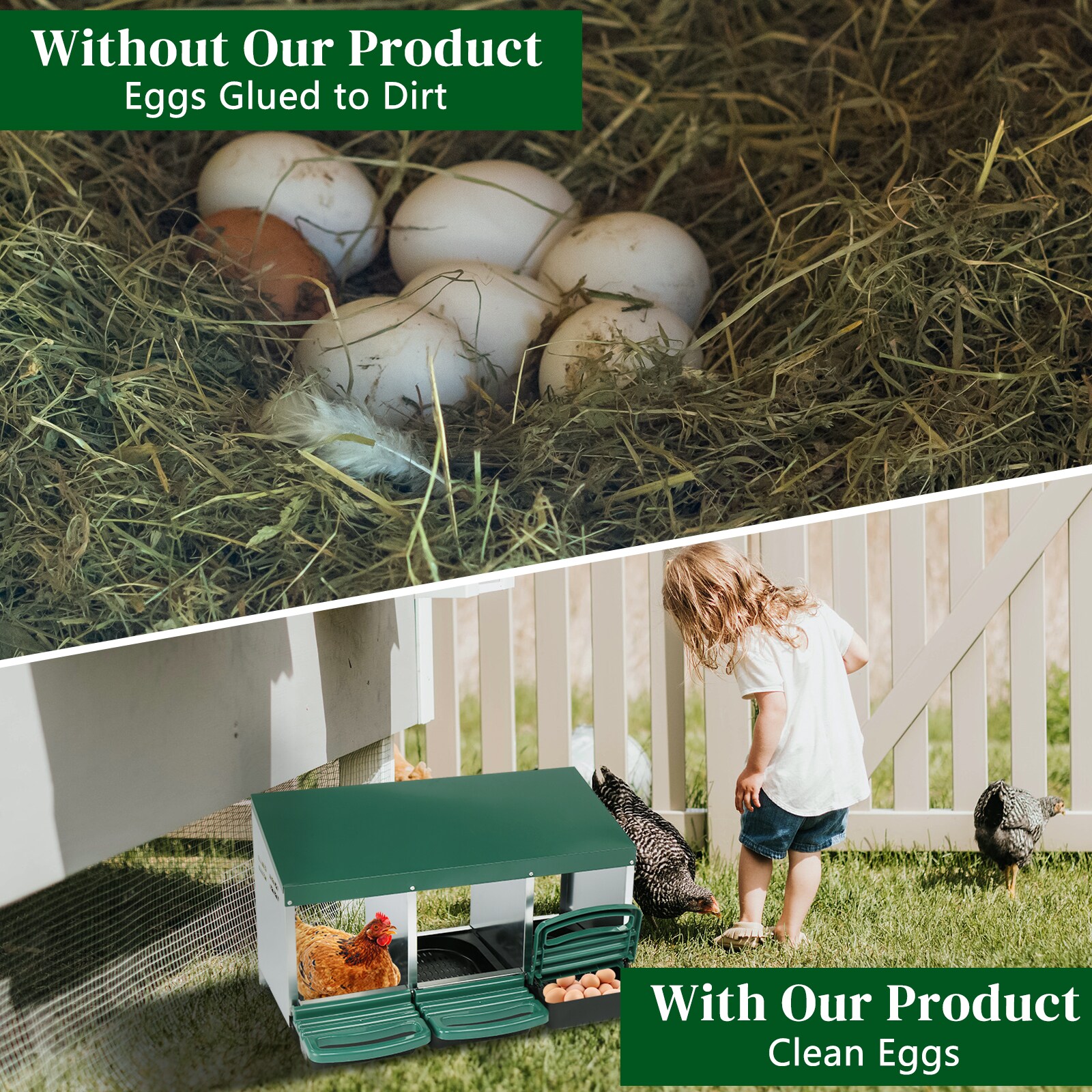 VINGLI LS-G57000770 Chicken-Coops-Rabbit-Hutches - View #5