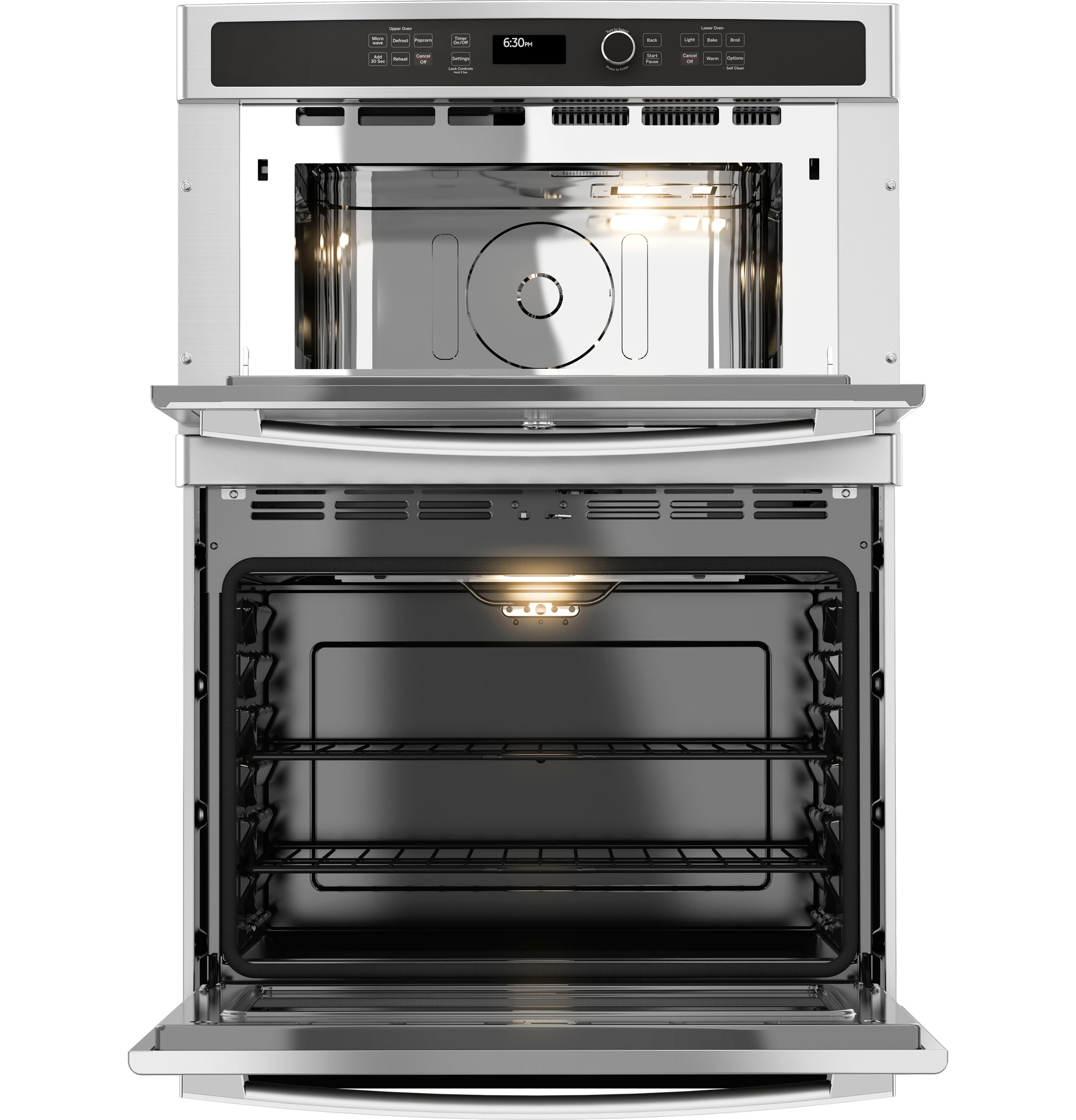 GE Profile 30 Inch. ELECTRIC Combination Microwave/Wall Oven with  Convection and Glass Touch Controls