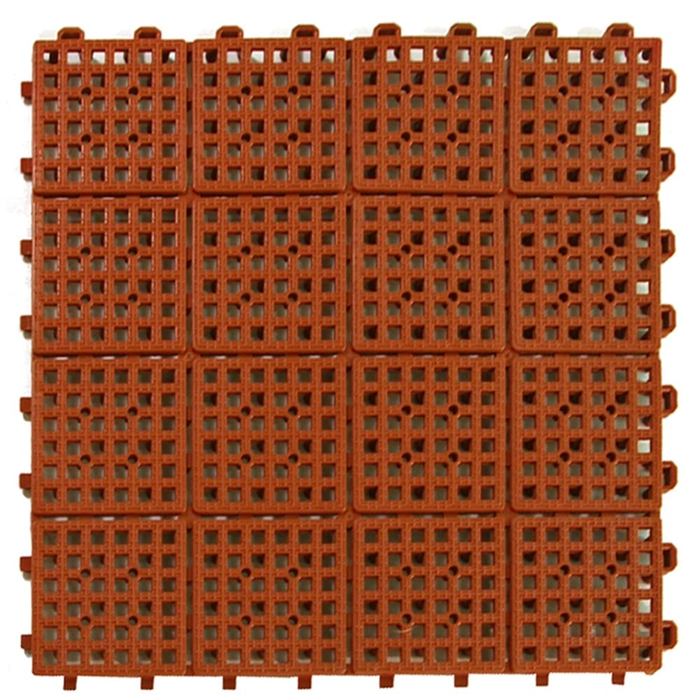 Greatmats PTA.5TCA20 11.5-in W x 11.5-in L x 0.5-in T Flexible PVC Gym Floor Tile (18.36-sq ft) (20-Pack)