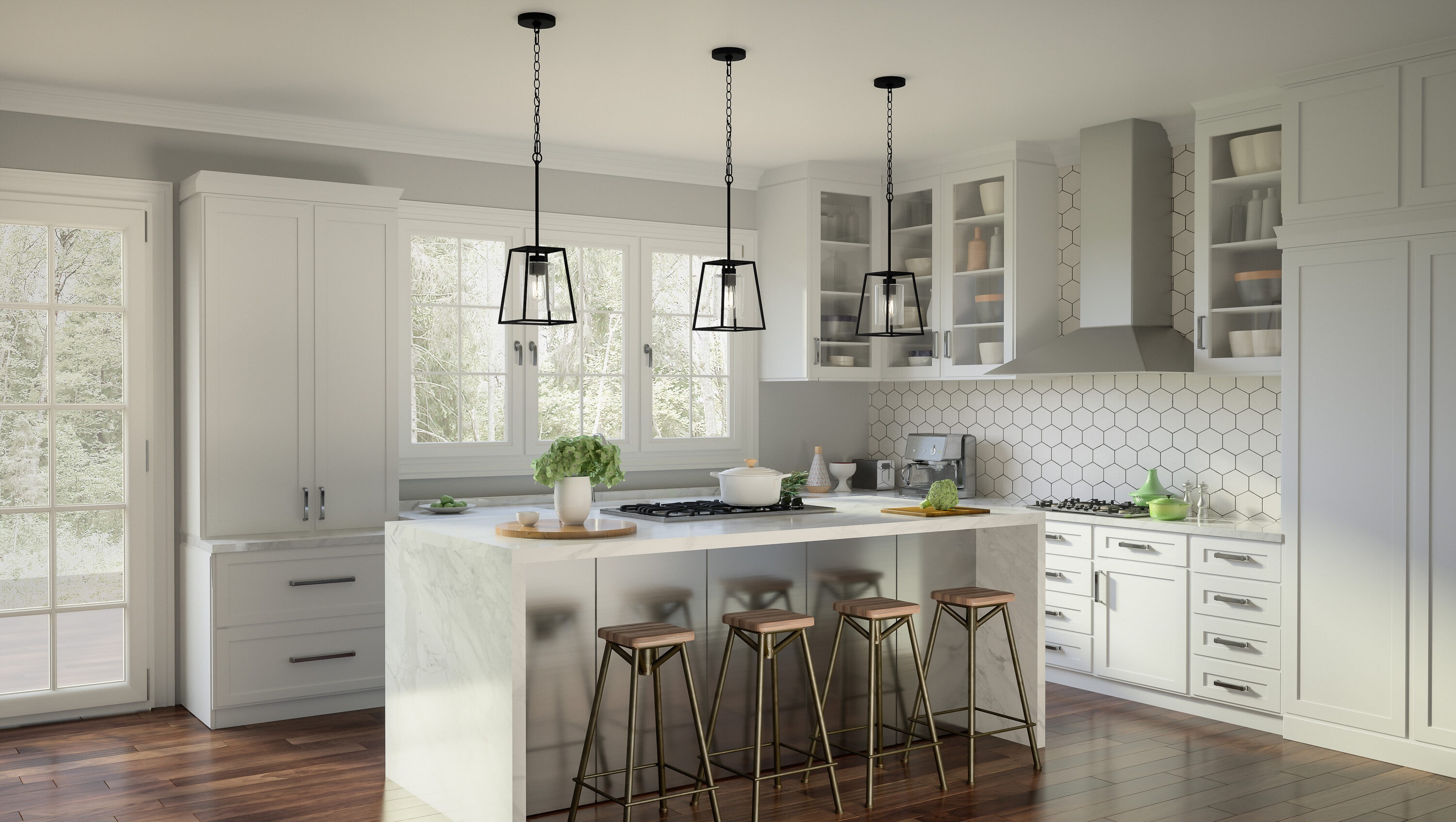 Quoizel PRC1508MBK Pendant-Lights - View #6