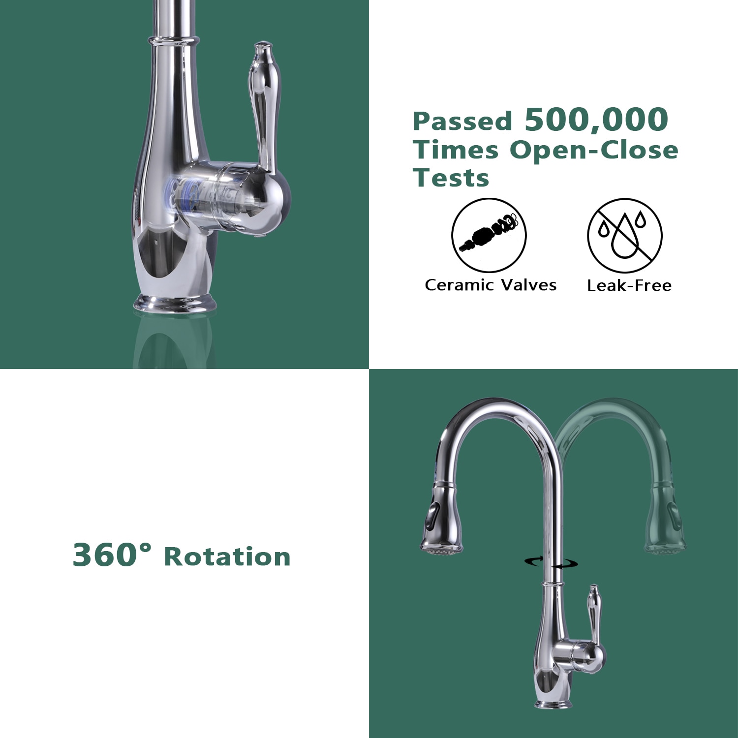 Maincraft 002HK80CH Kitchen-Faucets - View #10