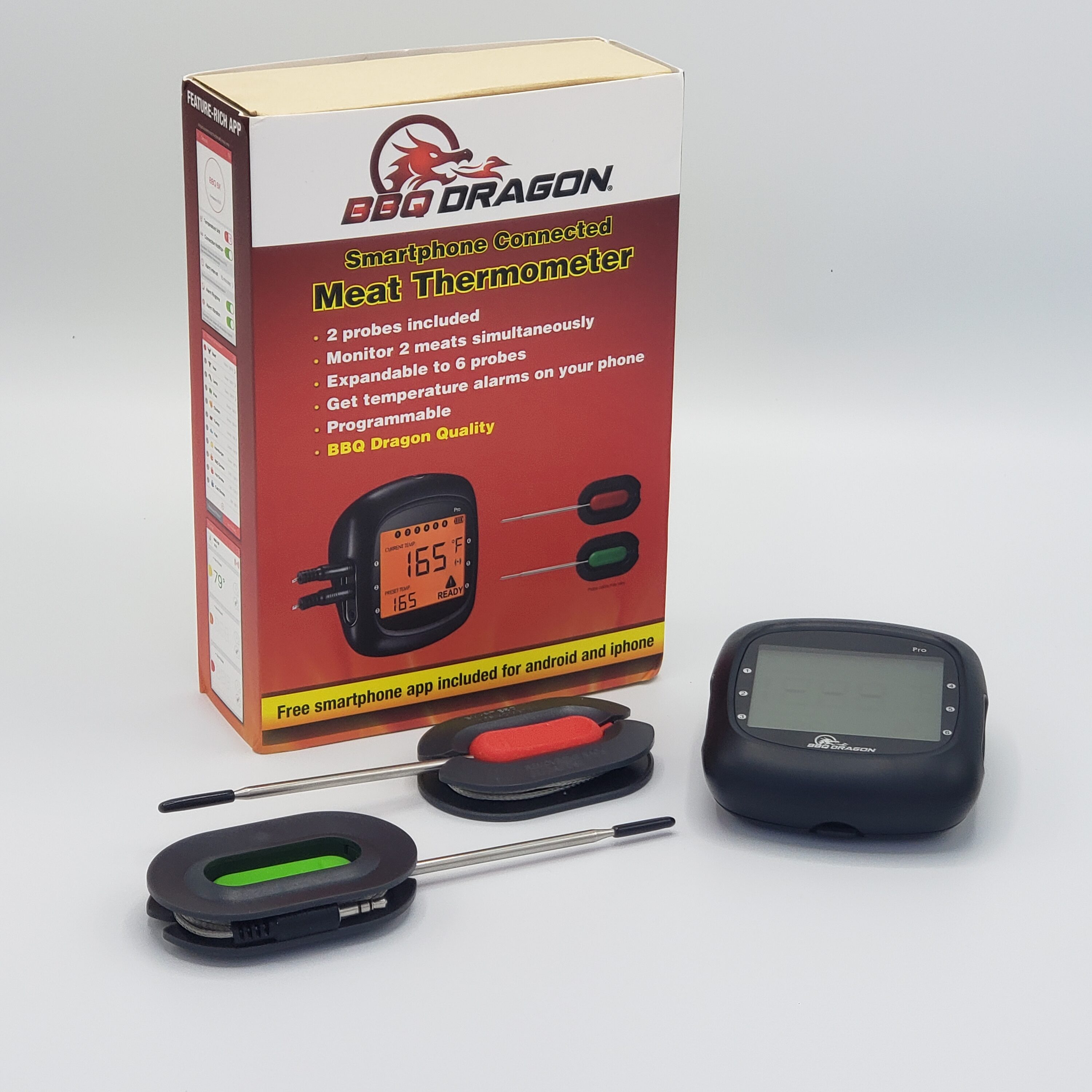 Instant-read Waterproof Meat Thermometer - BBQ Dragon