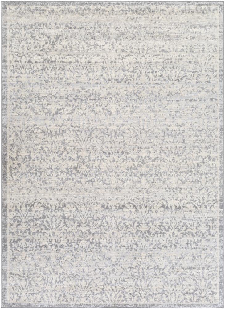 Surya CYL2326-5373 City Light 5 X 7 (ft) Silver Gray Indoor Medallion Oriental Area Rug