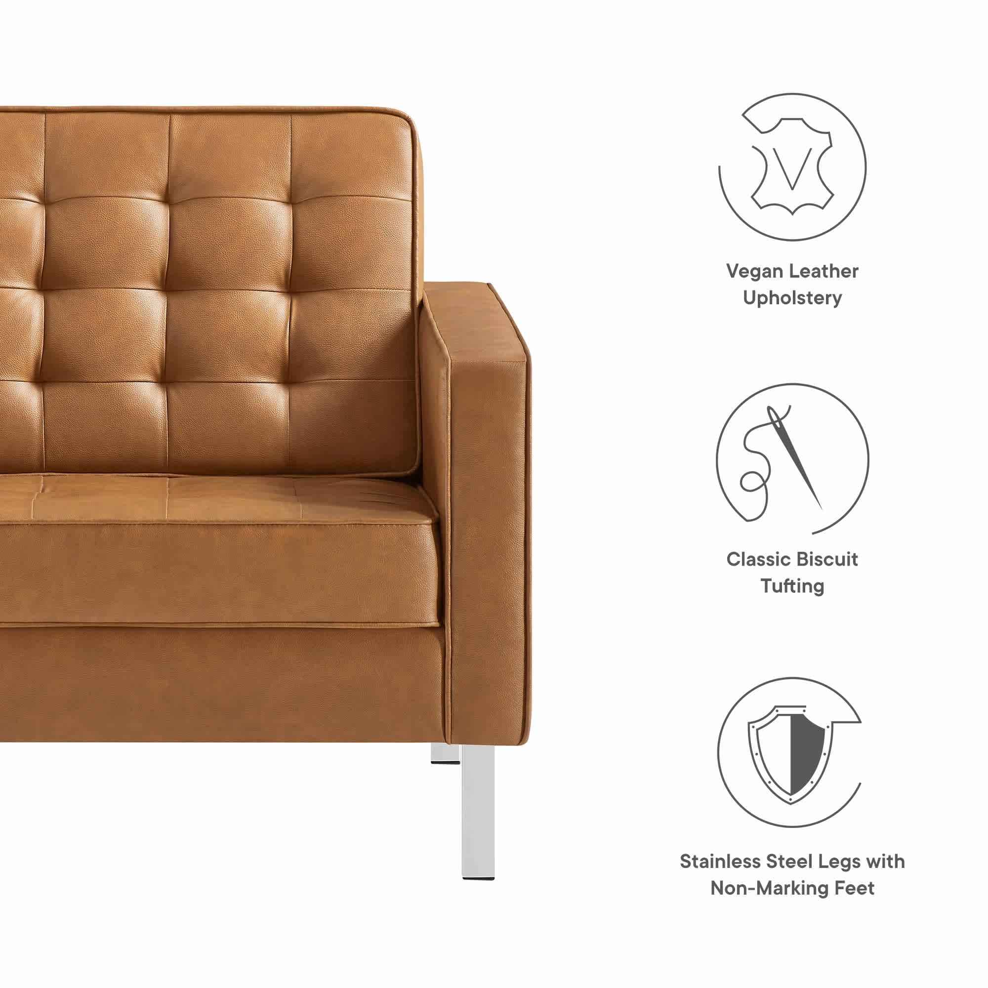 Modway EEI-3391-SLV-TAN chairs - View #2