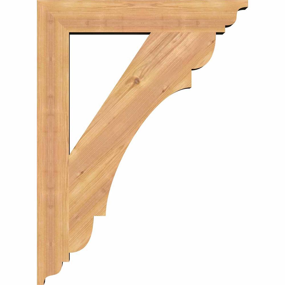 Ekena Millwork BKT04X24X32OLY01SWR Exterior-Brackets-Braces - View #3