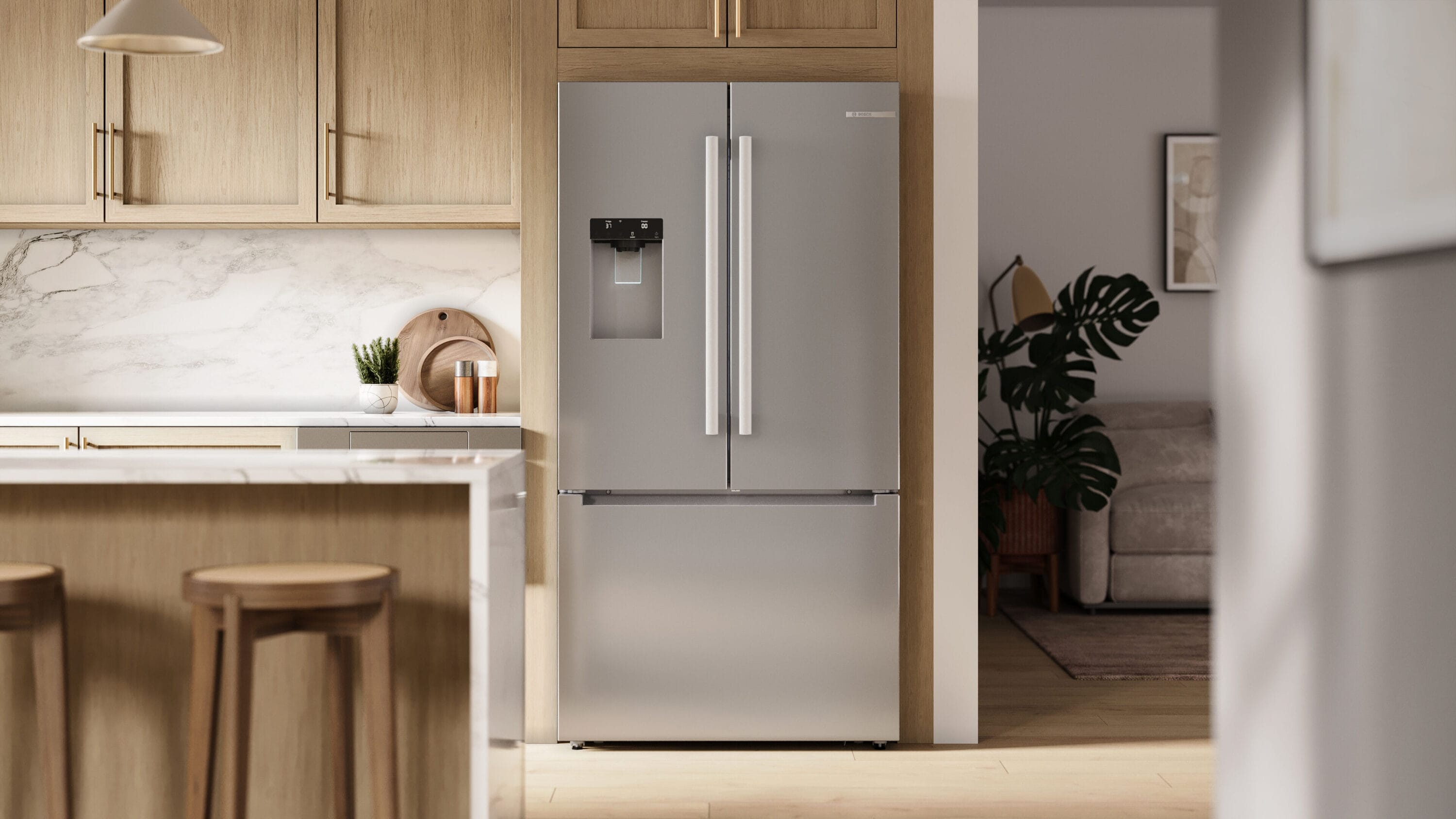 Bosch B36CD30ENS French-Door-Refrigerators - View #10