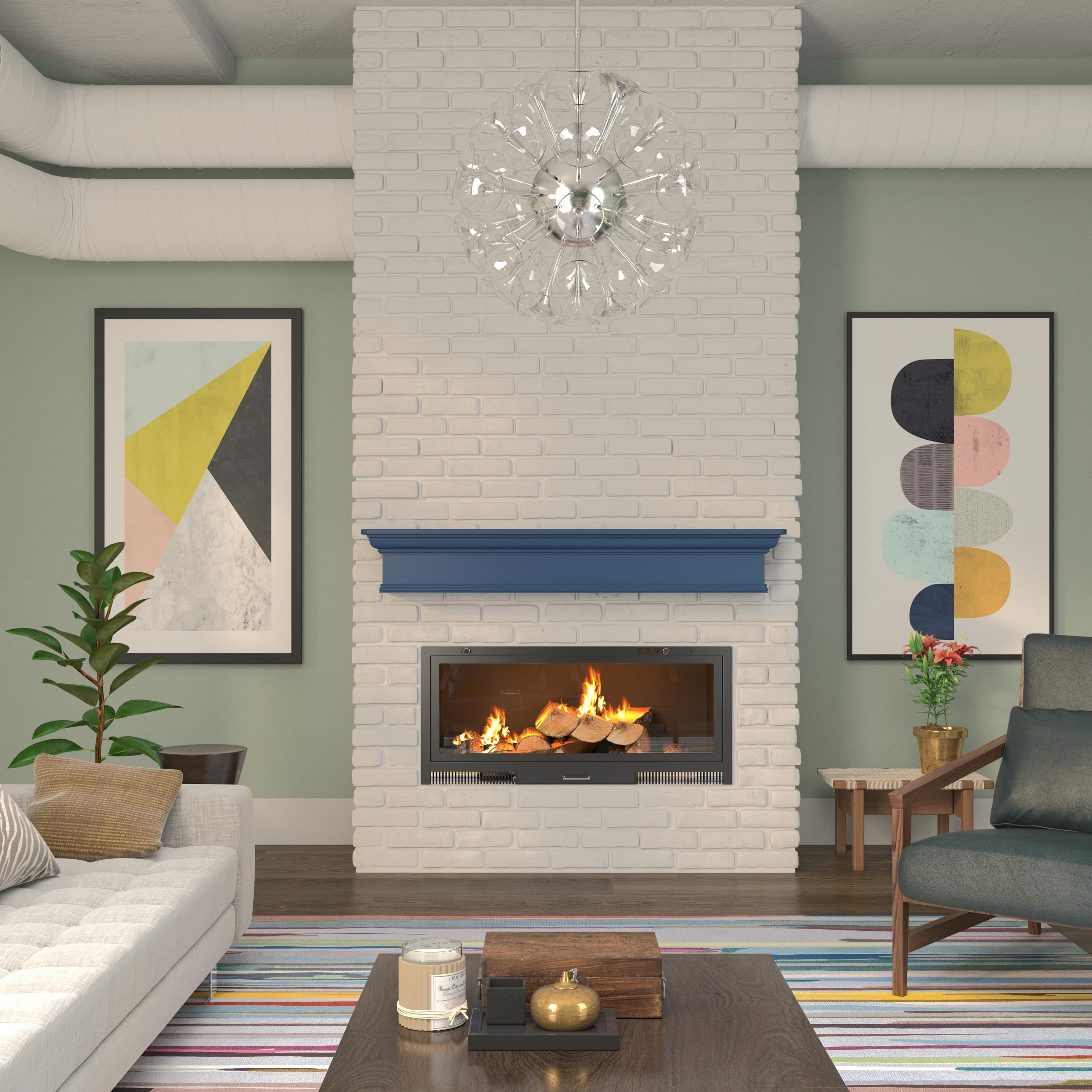 Pearl Mantels SSUP48420L Mantel-Shelves - View #5