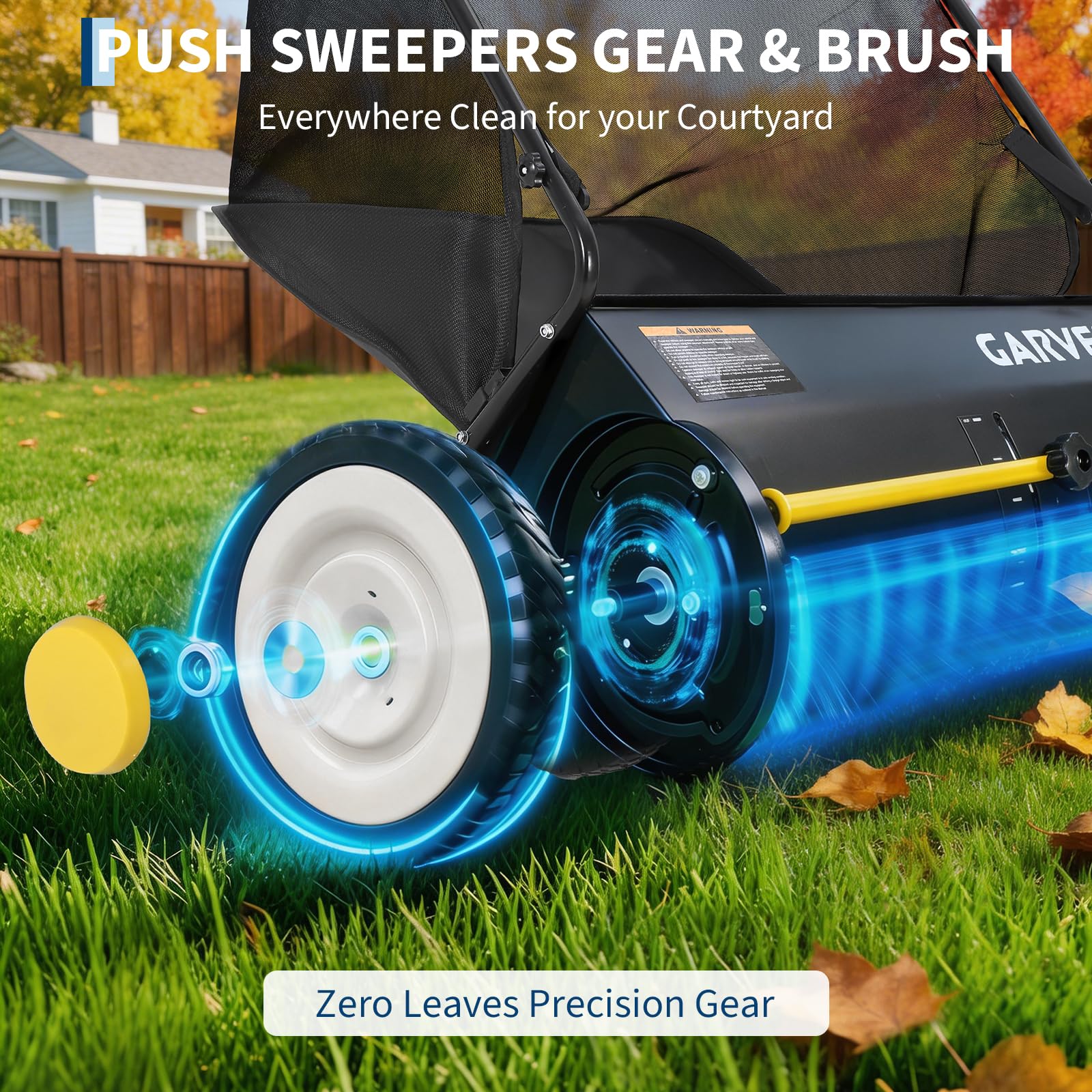 Garvee LYUTRPPG-33PGW53E lawnsweeper - View #2