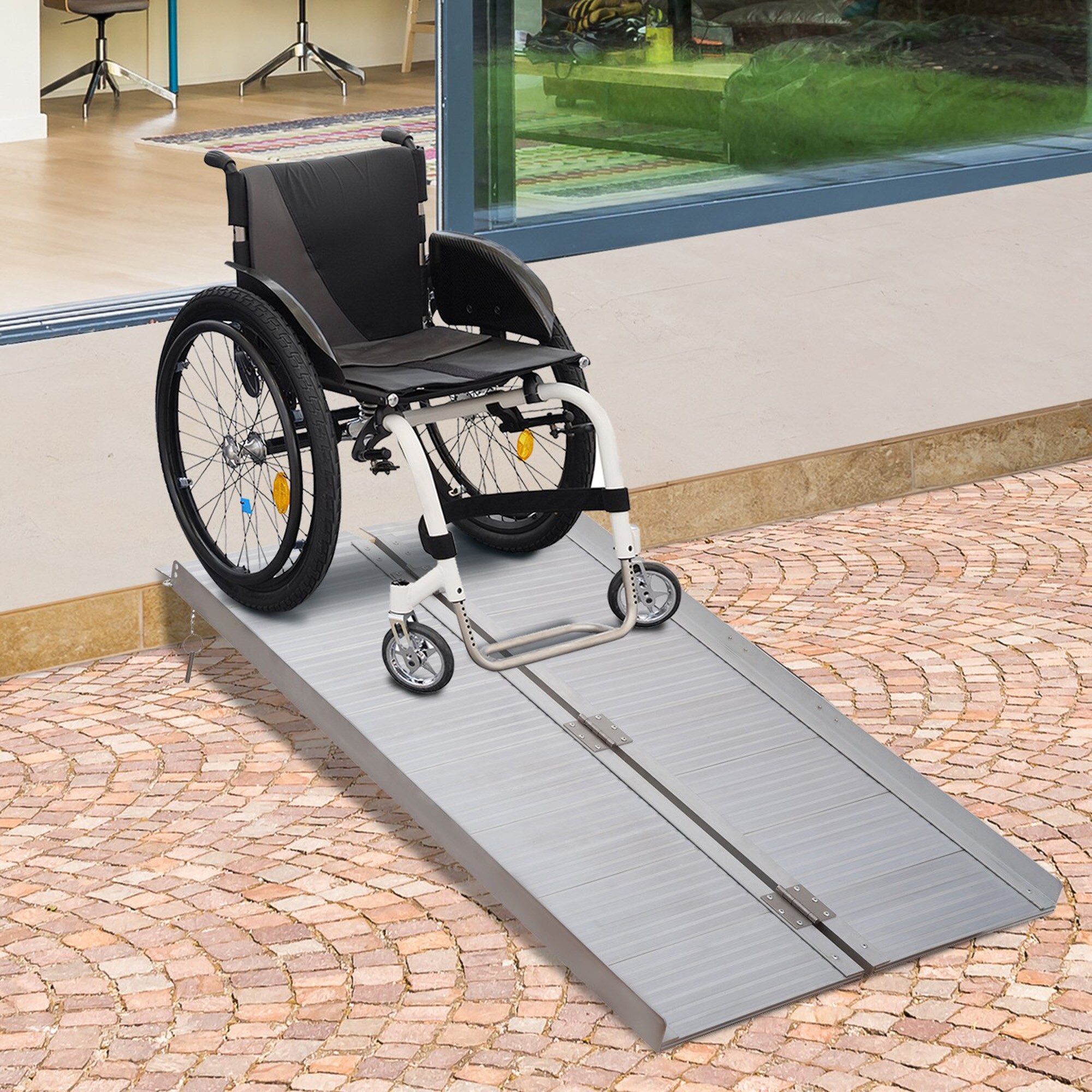 HomCom 713-029 Access-Ramps - View #2