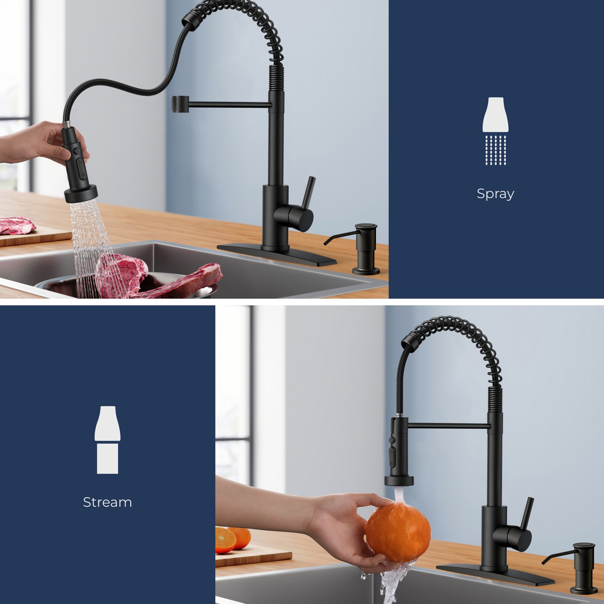 FURUISI L4B-SD Kitchen-Faucets - View #8