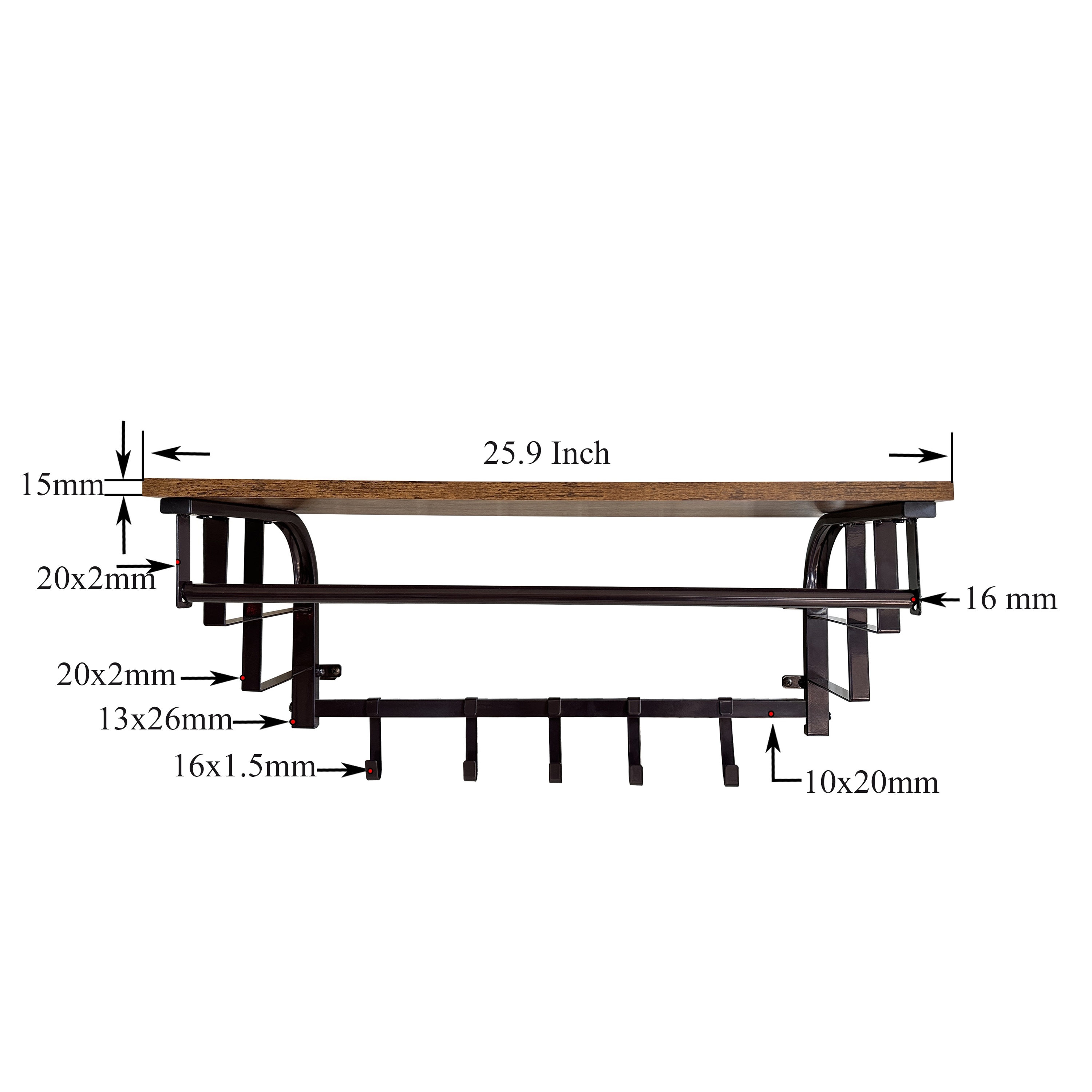 Benzara BM195870 Coatrack-Stands-Pedestals - View #5