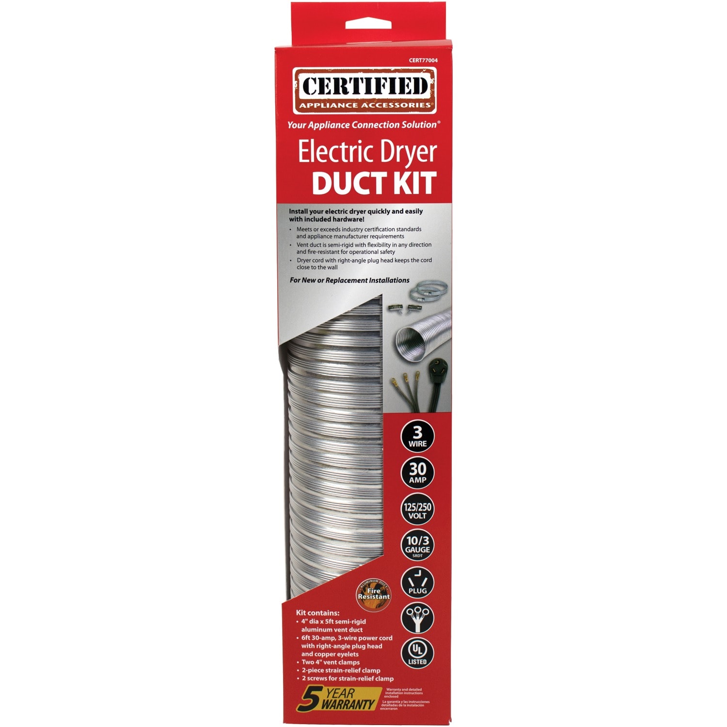 Certified Appliance Accessories 080160 Appliance-Power-Cords - View #17