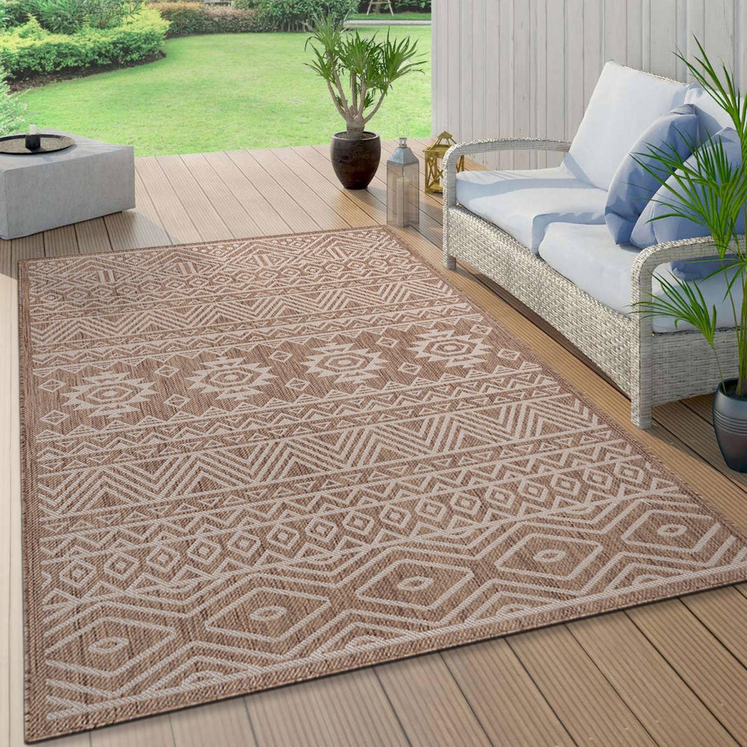 World Rug Gallery 124BROWN8X10 rugs - View #2