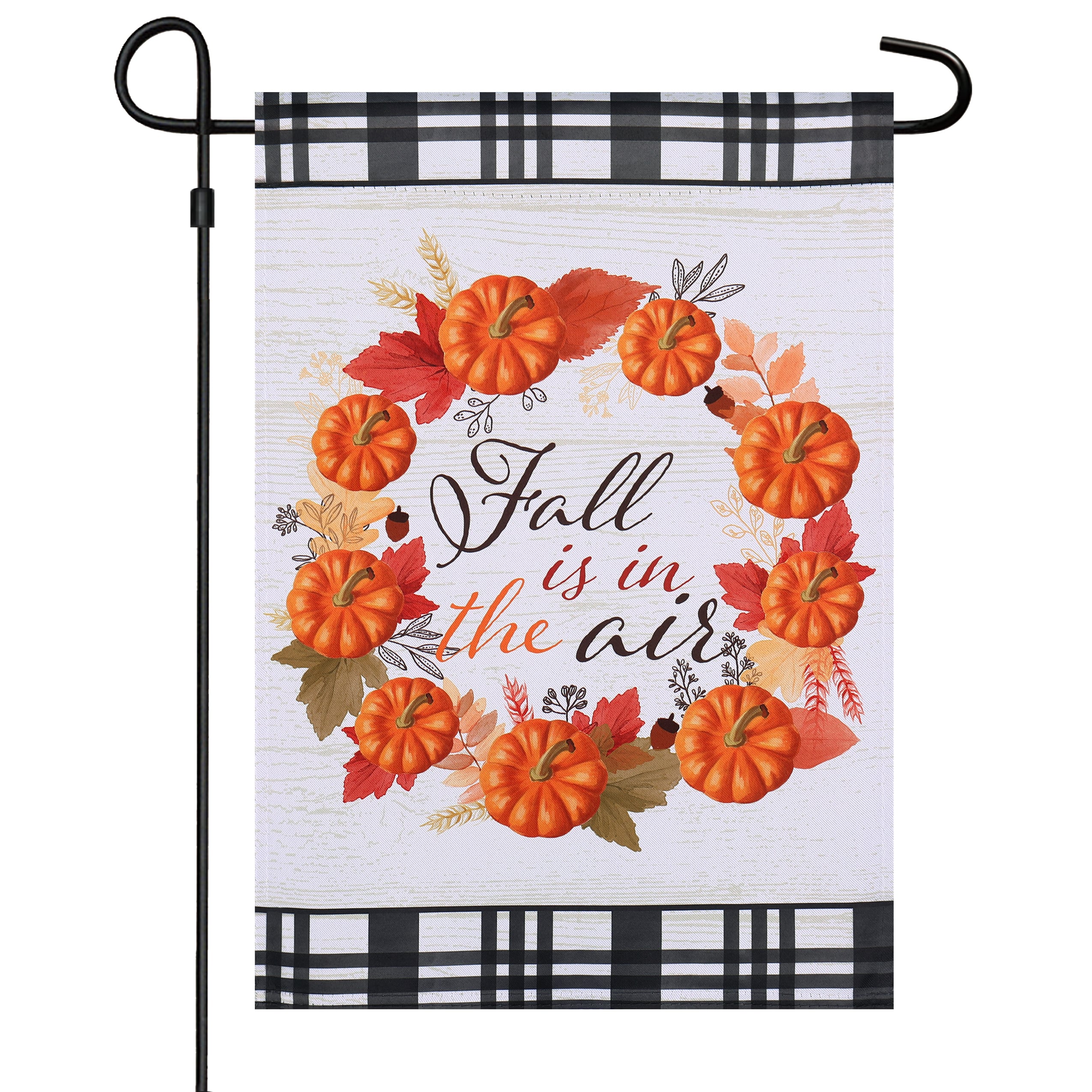 Style Selections 1-ft W x 1.5-ft H Fall Garden Flag in the Decorative ...