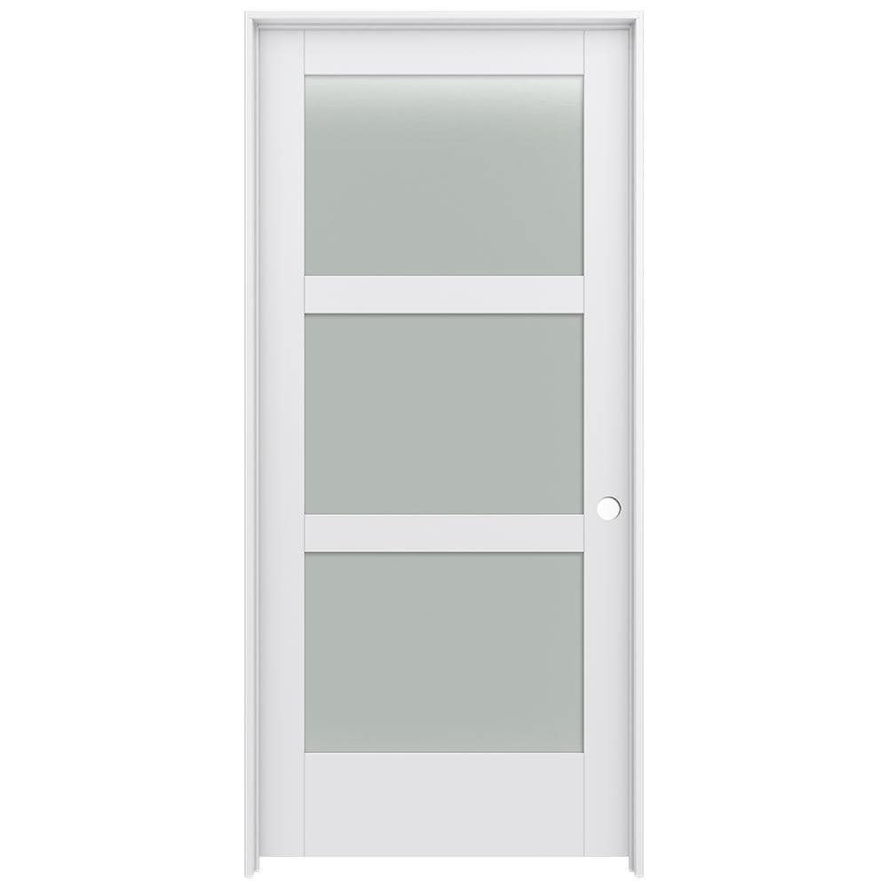 3 Panel Square 36 In X 80 In Prehung Interior Doors At Lowes Com   08032925 