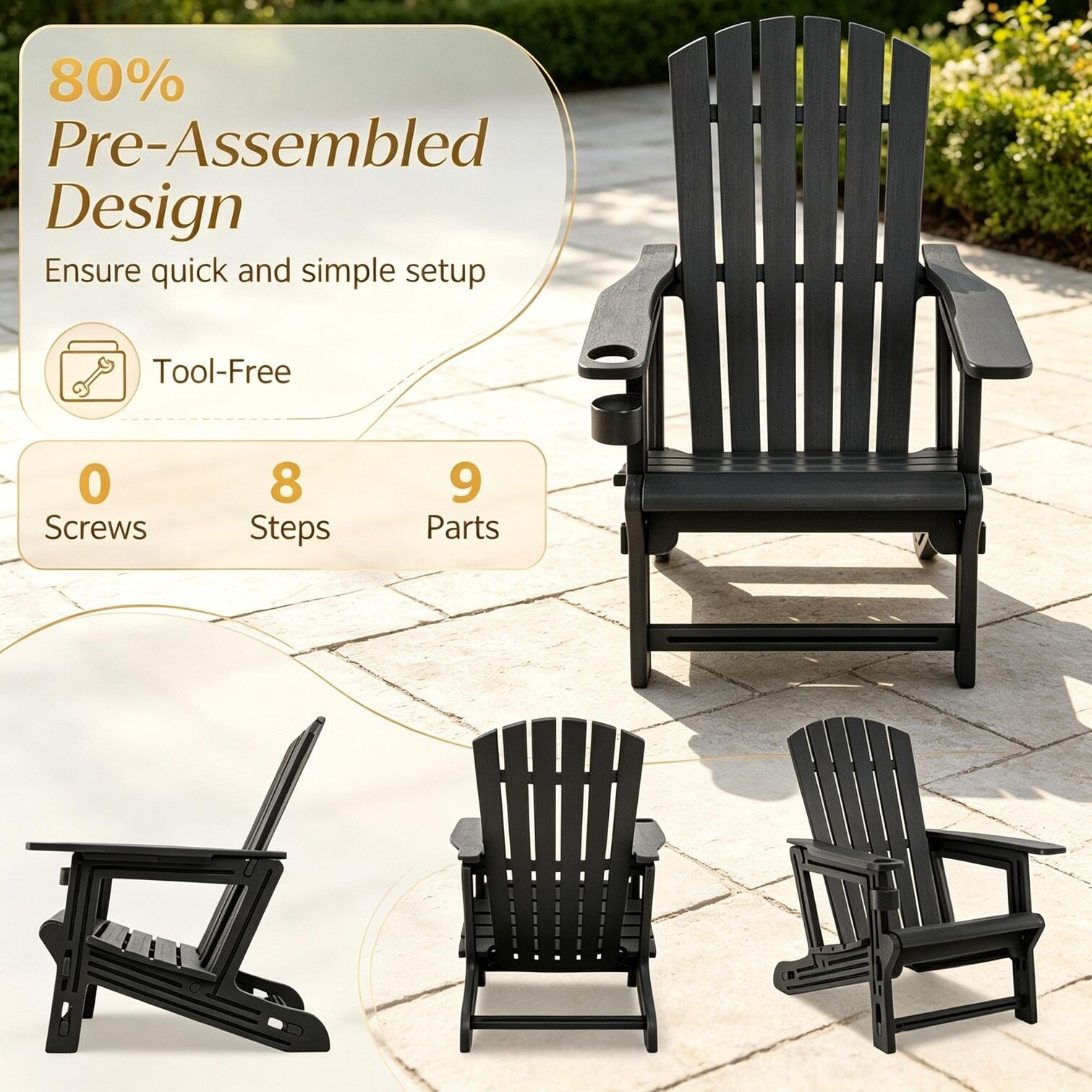 BBabe 95IPY8J7A53K Patio-Chairs - View #6