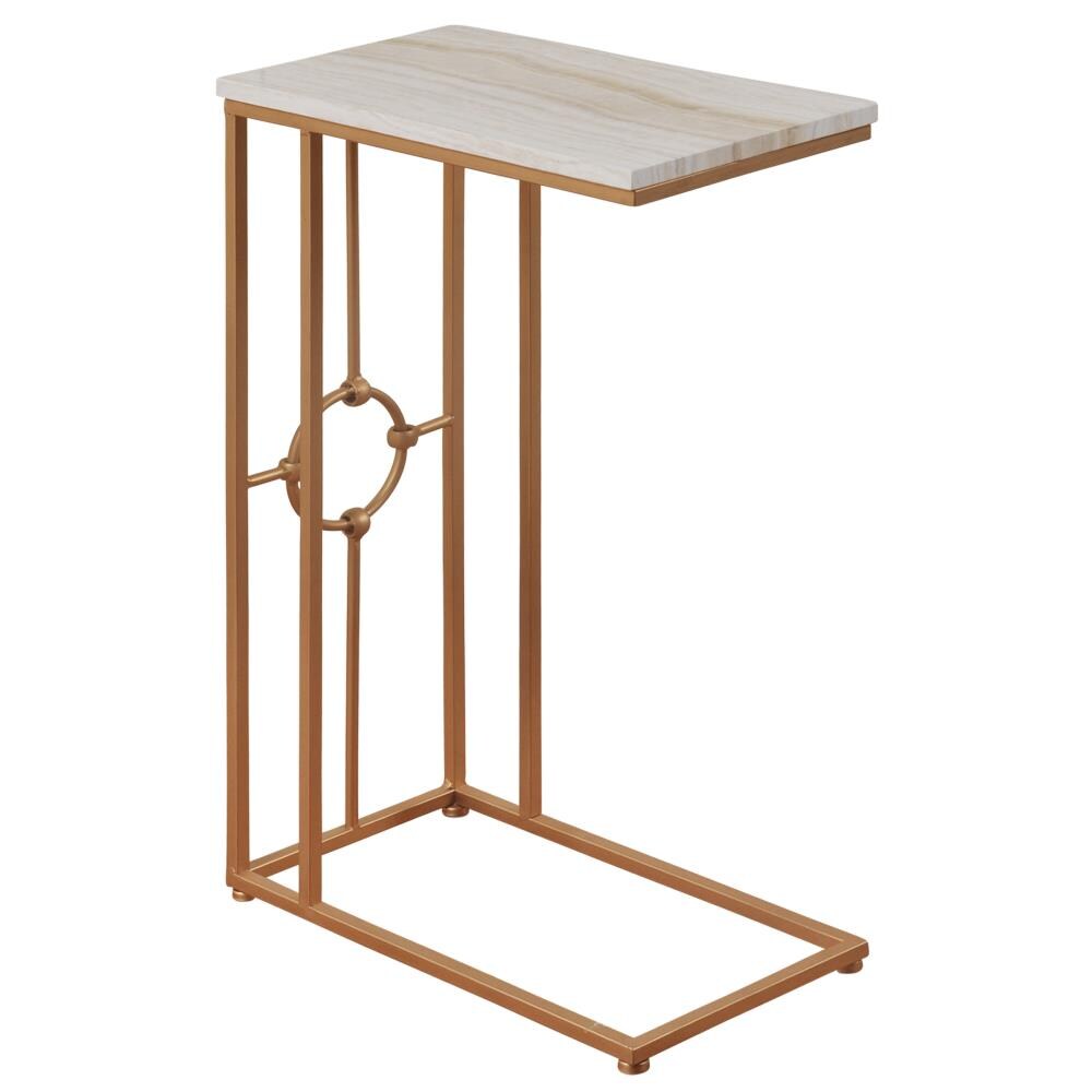 StyleCraft Home Collection SF24961DS Casual Faux Marble Accent Table Set