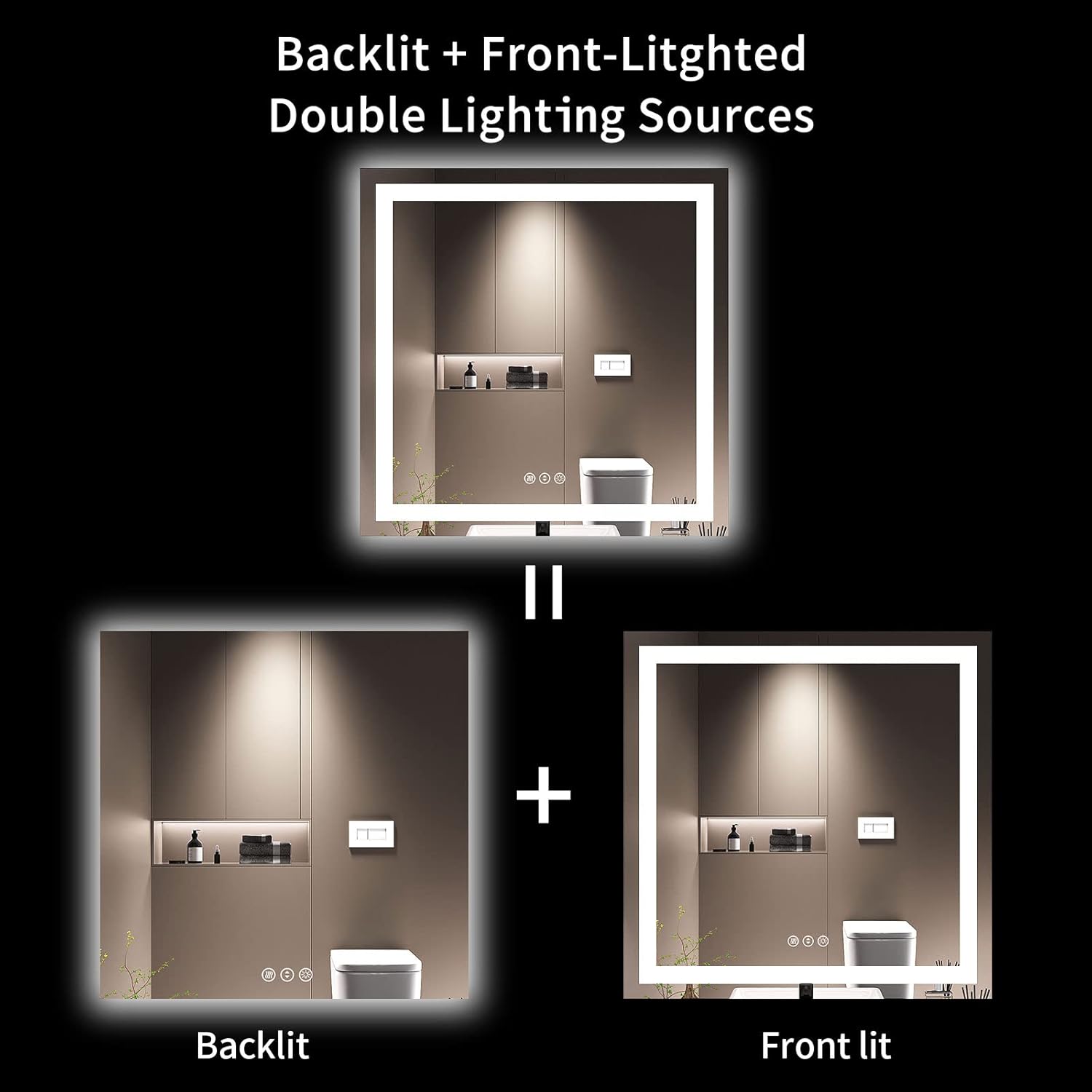 AAZJ BG-AY-3036-M Framed-Bath-Mirrors - View #7