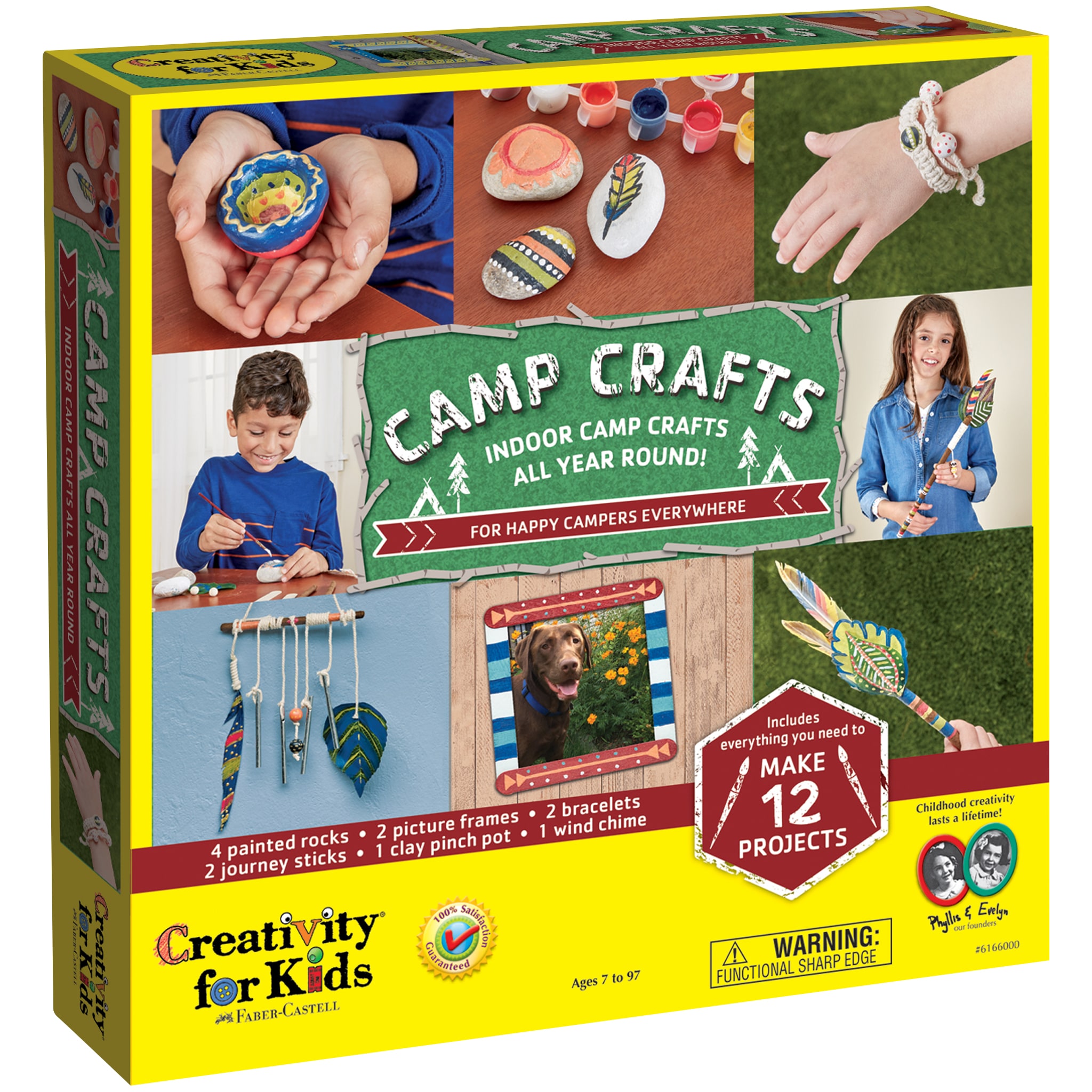 Creativity for Kids Tile Art Necklaces Kit Craft Set Faber-Castell Makes 8  New