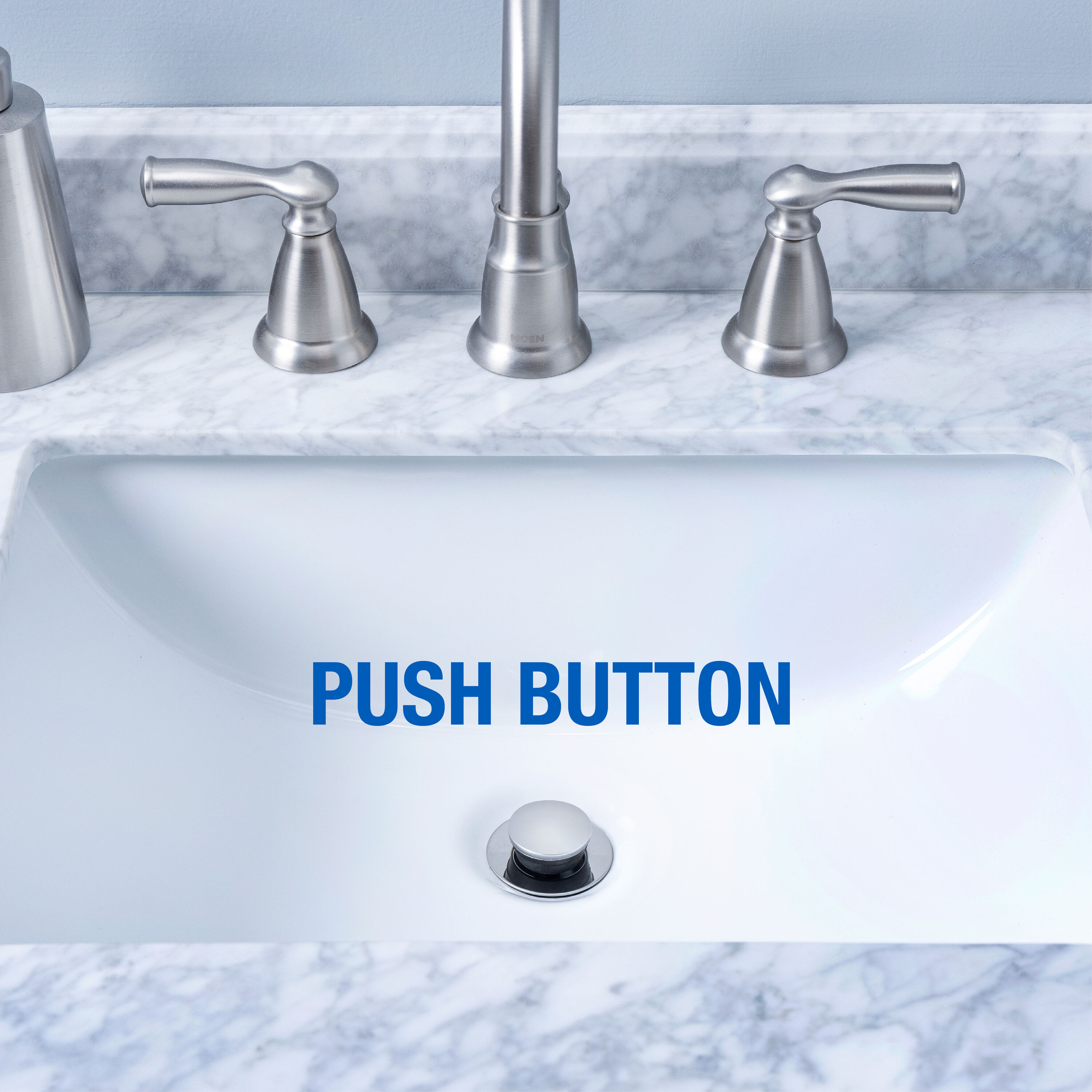 Dearborn 1000000463 Lift 'N Lock Chrome Bathroom Sink pop up drain