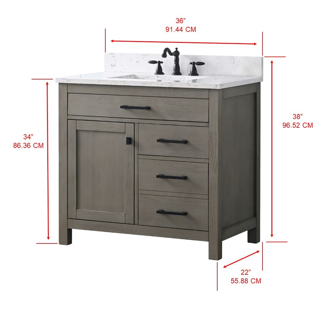 Sudio Design JASPER-36TG-E Bath-Vanity-Combo - View #20