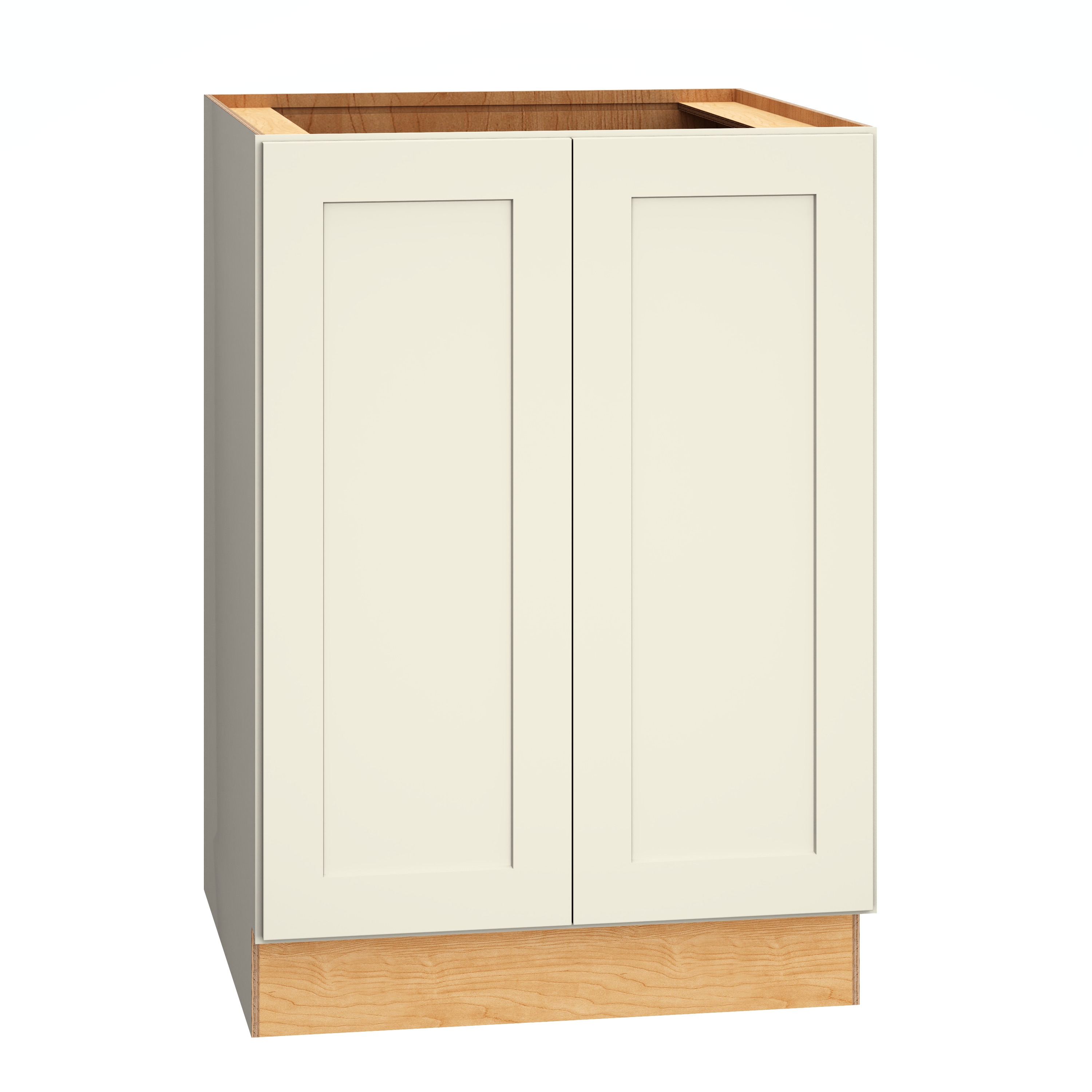 Diamond Express 61B-B24FH Jamestown 24-in W x 34.5-in H x 24-in D Steam Base Fully assembled Plywood Cabinet (Recessed Panel Shaker)
