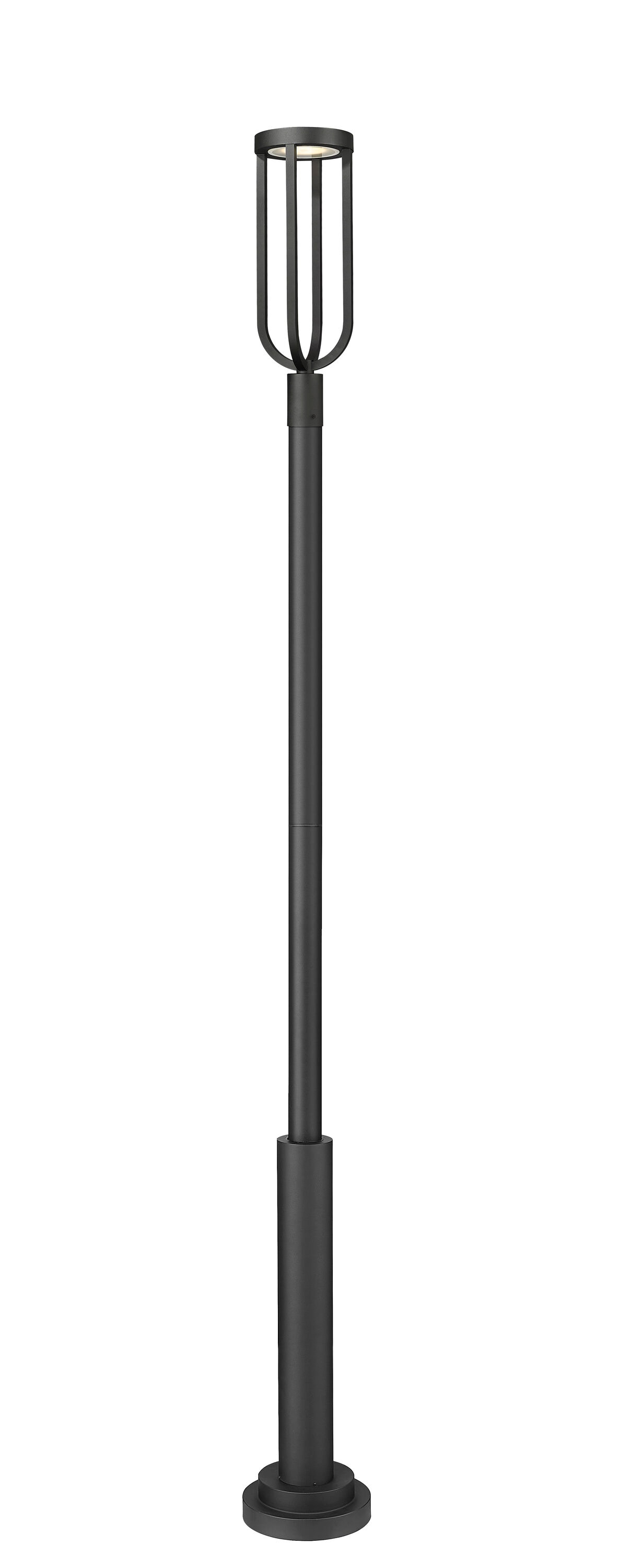 Z-Lite 5005PHB-5010P-BK-LED Complete-Post-Lights - View #5