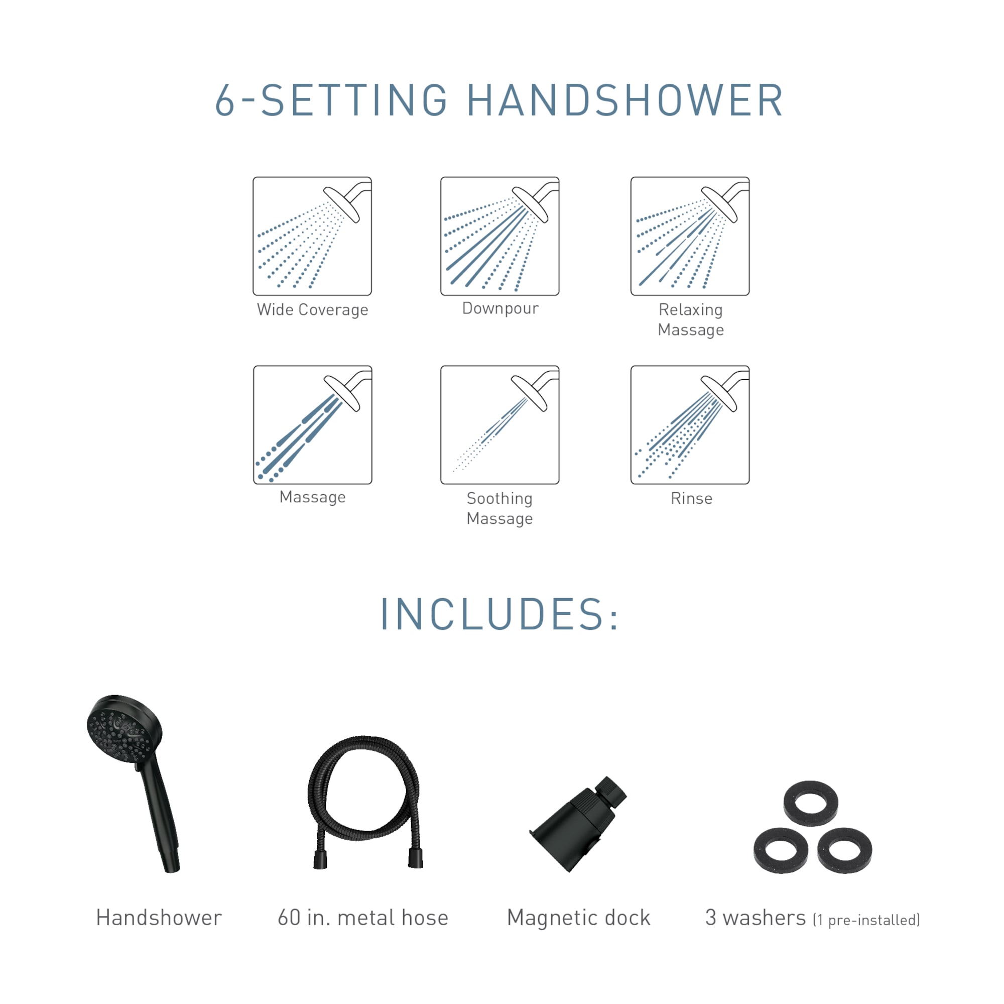 Moen 26100BL Fixed-Showerhead - View #5