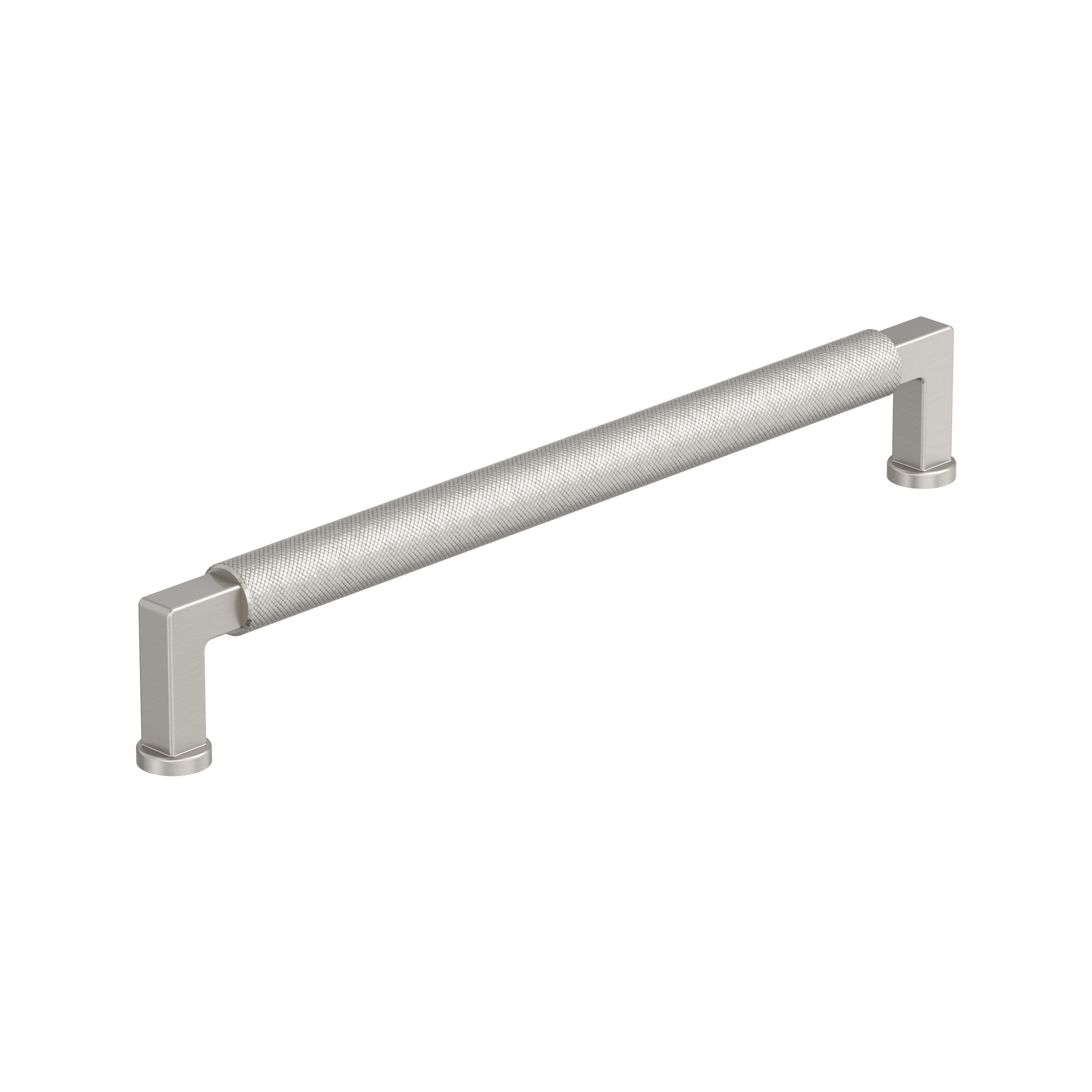 Amerock BP37630G10 Balata 12-in , 305mm Center to Center Satin Nickel Cylindrical Handle For Use on Appliances Drawer Pulls