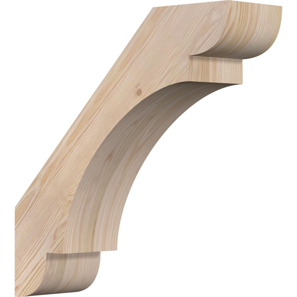 Ekena Millwork BRC06X20X20OLY00SDF 5-1/2-in x 20-in x 20-in Douglas Fir Wood Olympic Smooth Knee Brace