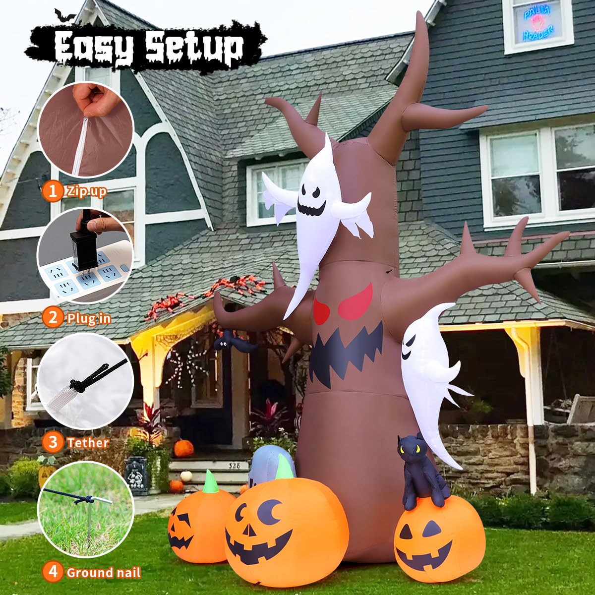 ZHLKING 885287709507 Table-Halloween-Decor - View #5