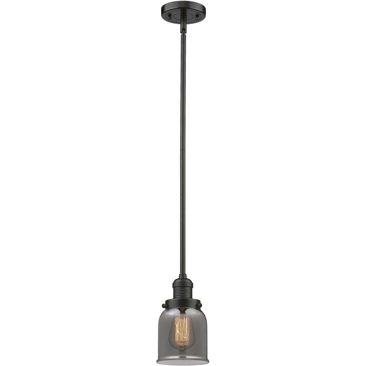 Innovations Lighting 1355497 201S-OB-G53-LED Franklin Restoration Bell Mini Pendant